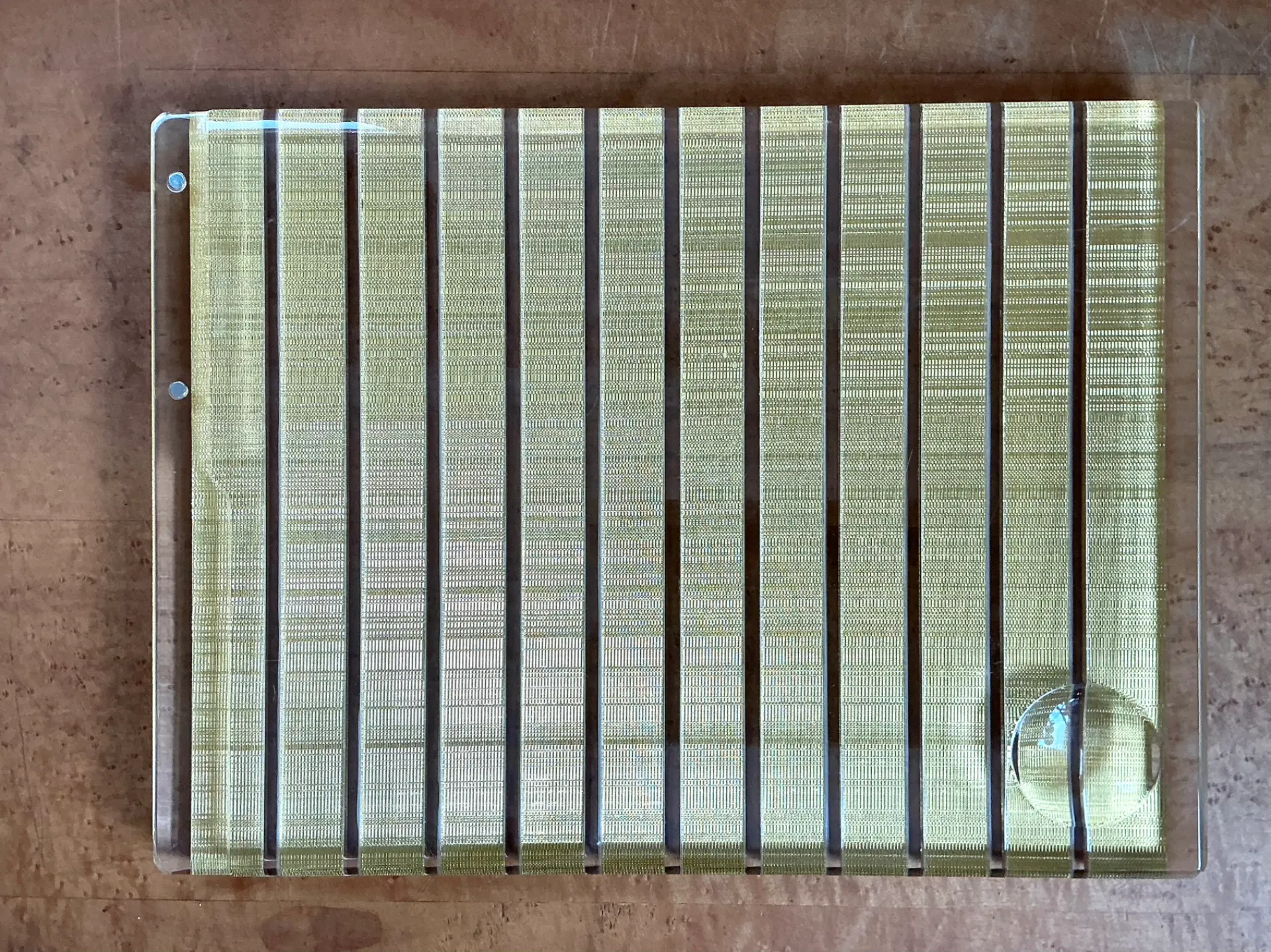 Vintage Lucite Decorative Serving Tray — additional photo 4