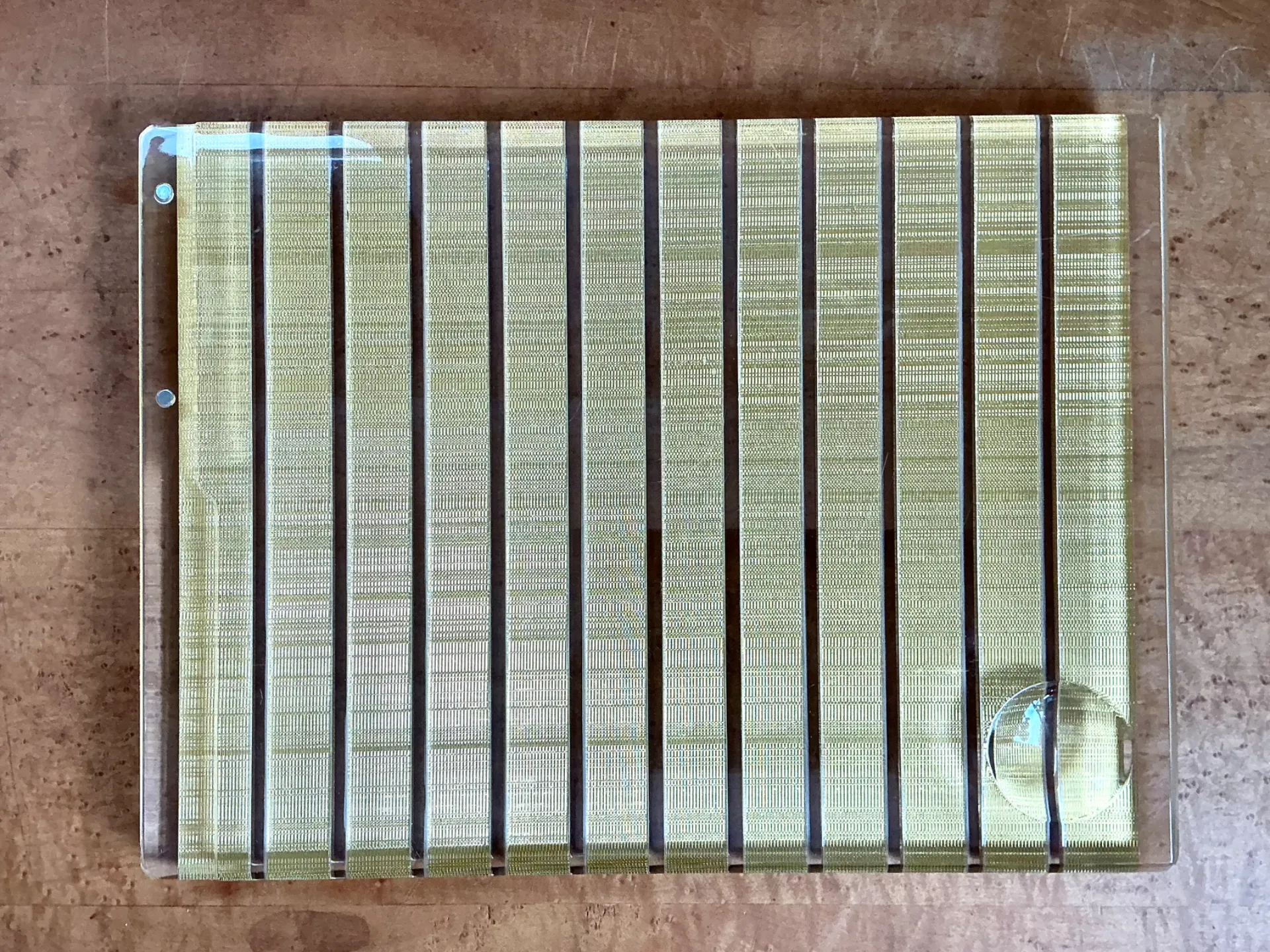Vintage Lucite Decorative Serving Tray — additional photo 6