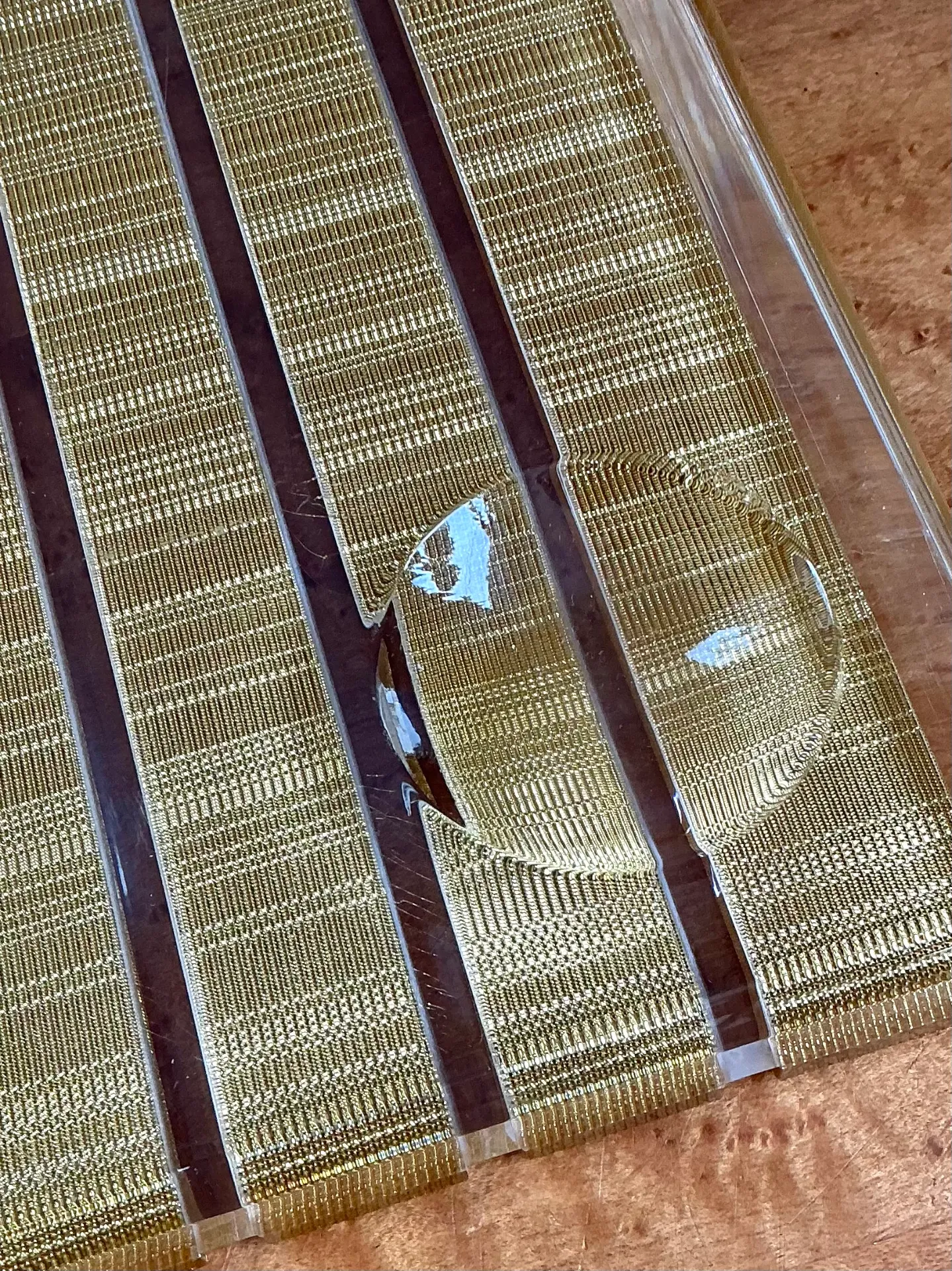 Vintage Lucite Decorative Serving Tray — additional photo 7