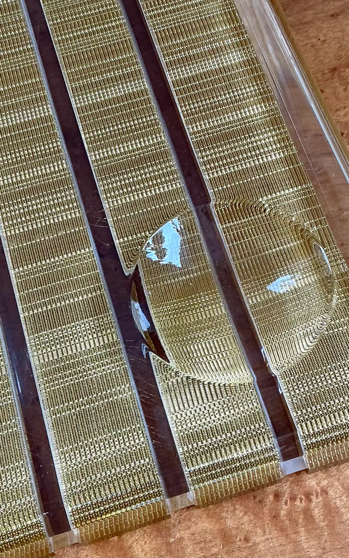 Vintage Lucite Decorative Serving Tray — additional photo 7