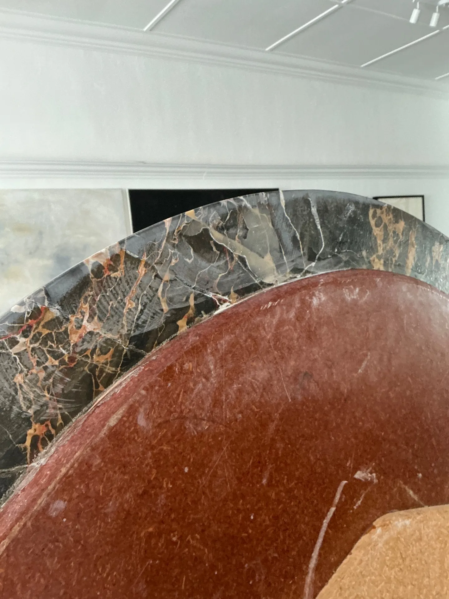 Vintage Italian Marble Dining Table — additional photo 6