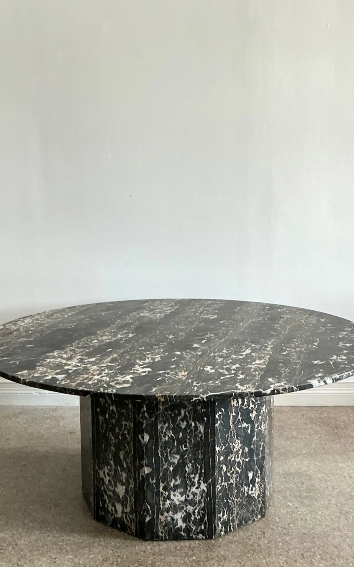 Vintage Italian Marble Dining Table — additional photo 3