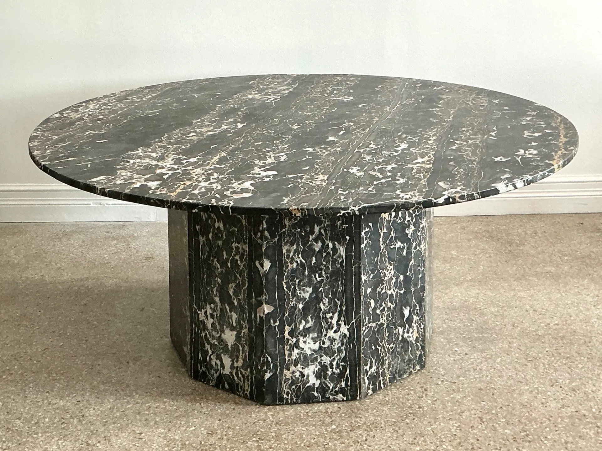 Vintage Italian Marble Dining Table — additional photo 5