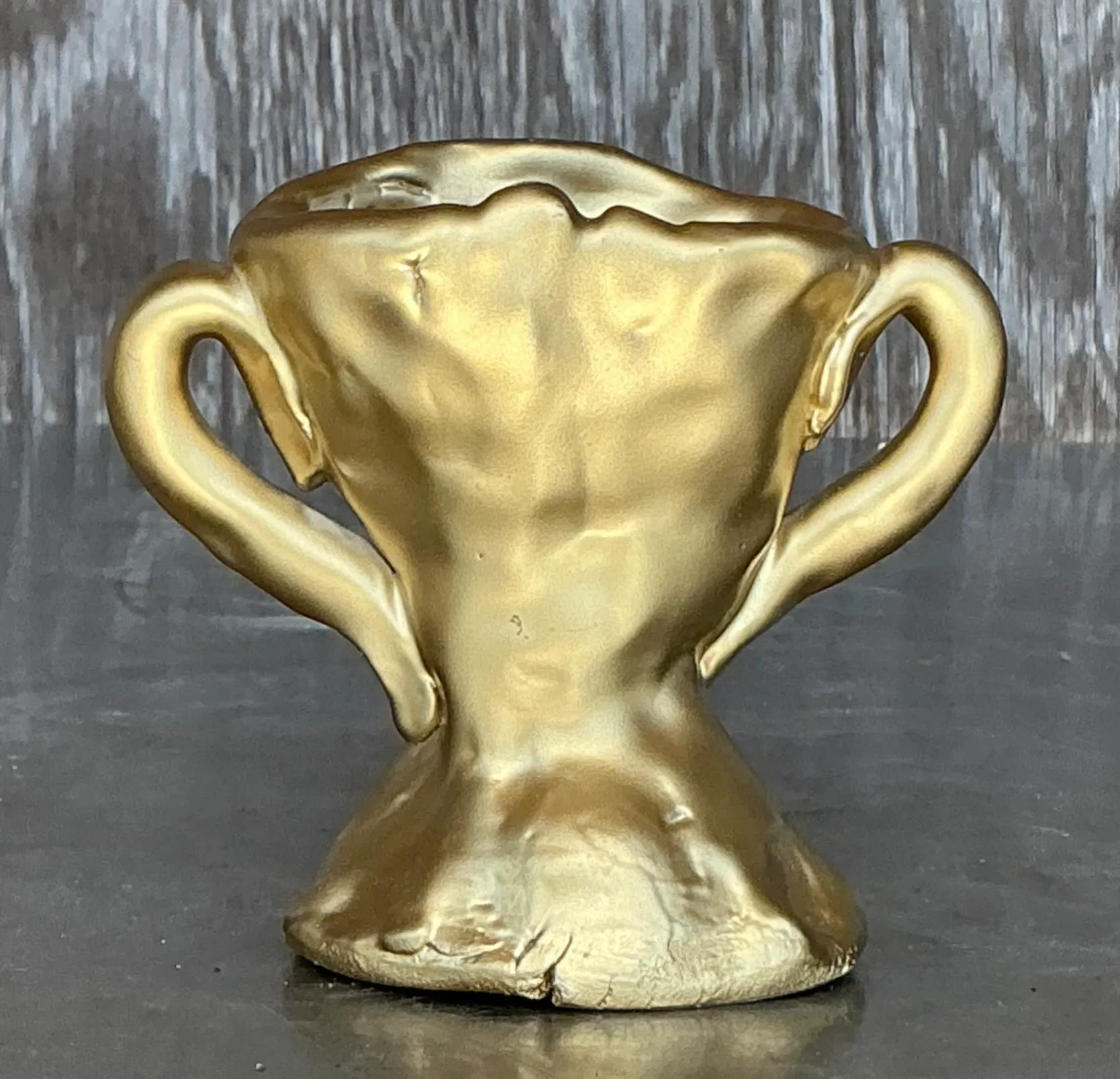 Vintage Skull Motif Ceramic Loser Trophy — additional photo 2