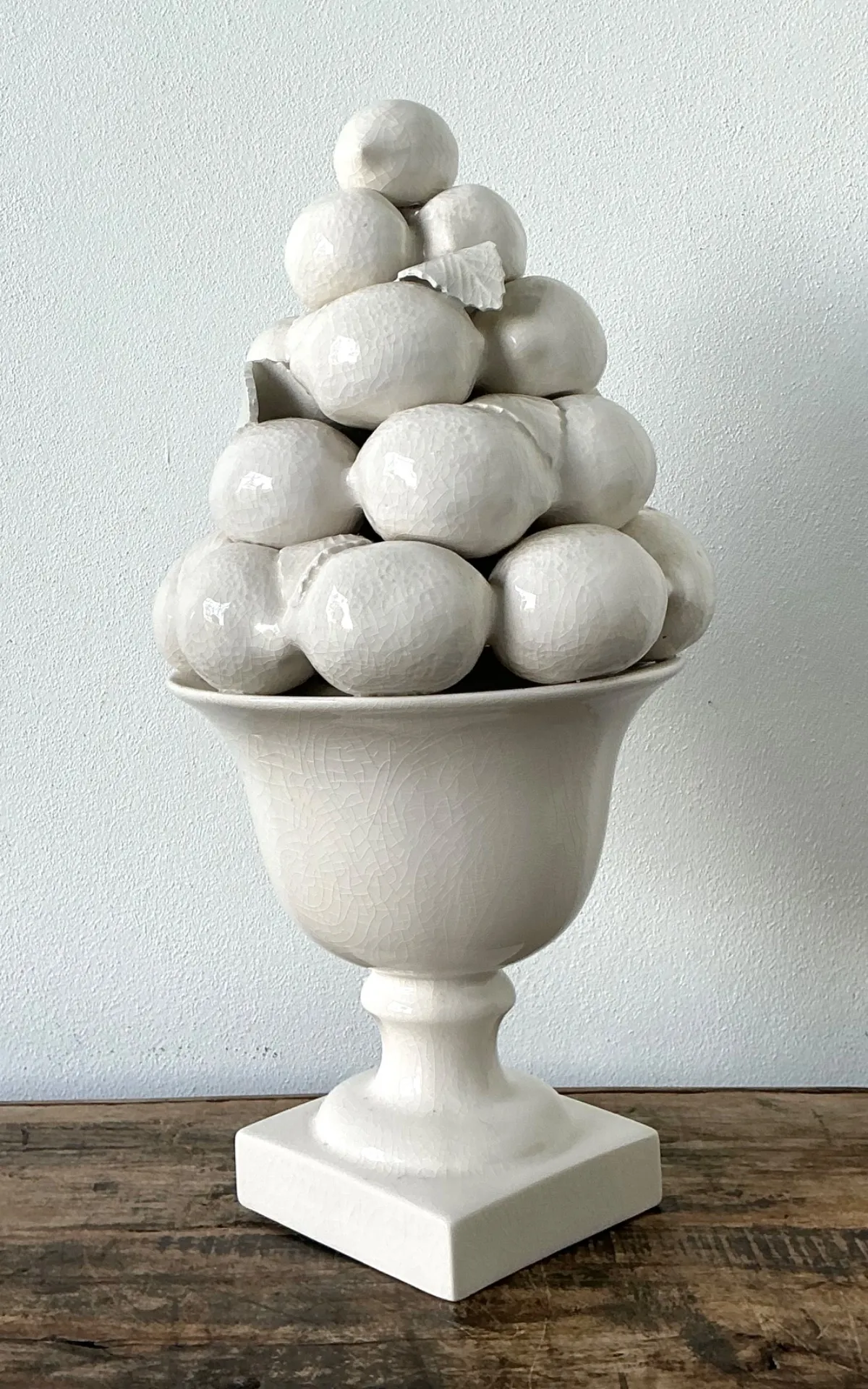 Vintage Ceramic Lemon Topiary