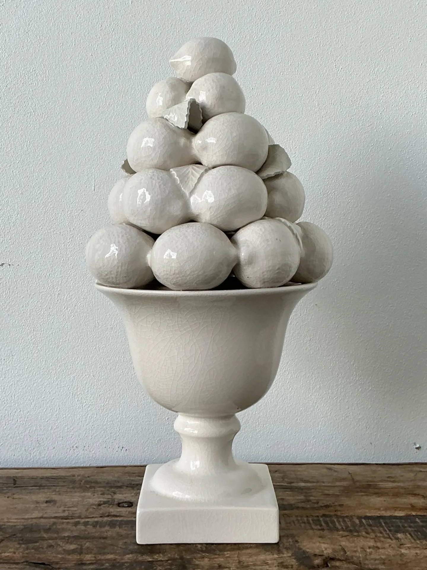 Vintage Ceramic Lemon Topiary — additional photo 2