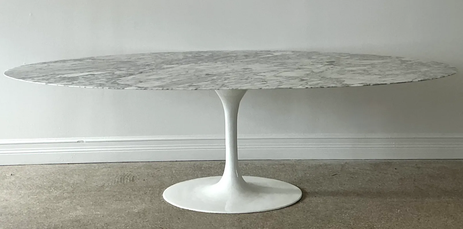 Vintage Marble Tulip Dining Table After Sarrinen — additional photo 6