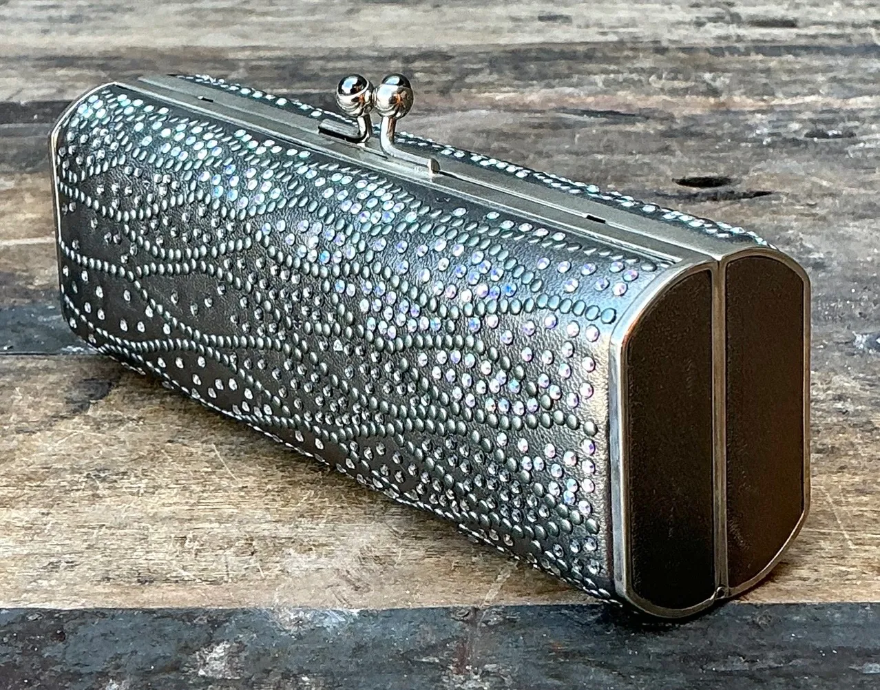Vintage Judith Leiber Crystal Embellished Clutch — additional photo 3