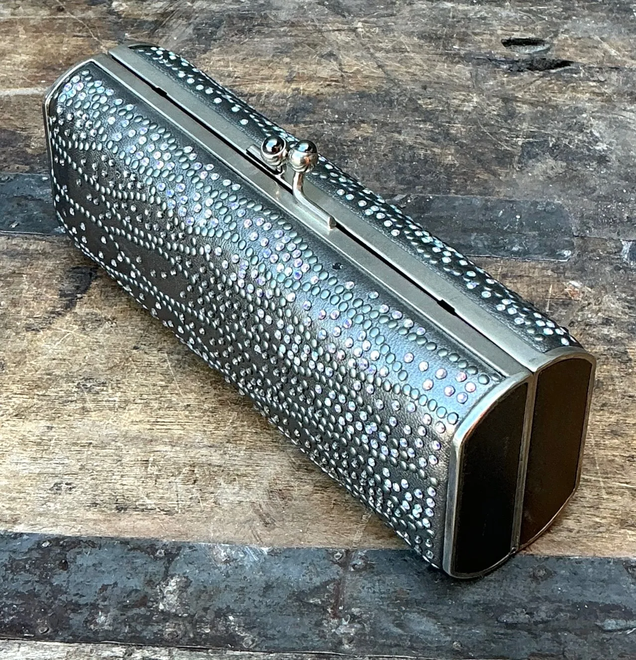 Vintage Judith Leiber Crystal Embellished Clutch — additional photo 1
