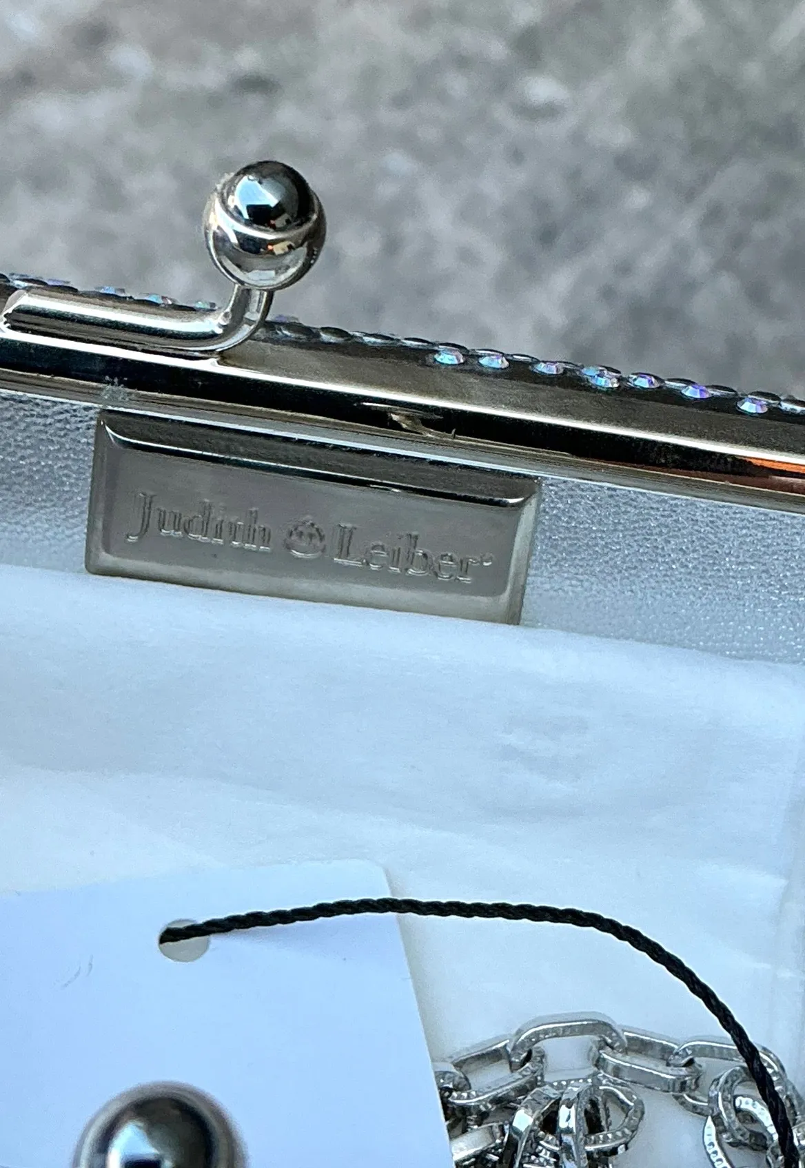 Vintage Judith Leiber Crystal Embellished Clutch — additional photo 7