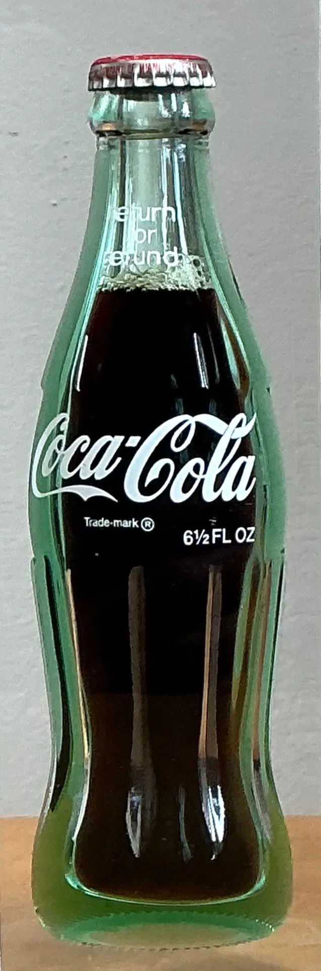 Vintage Coca-Cola Bottle in Lucite Block — additional photo 2