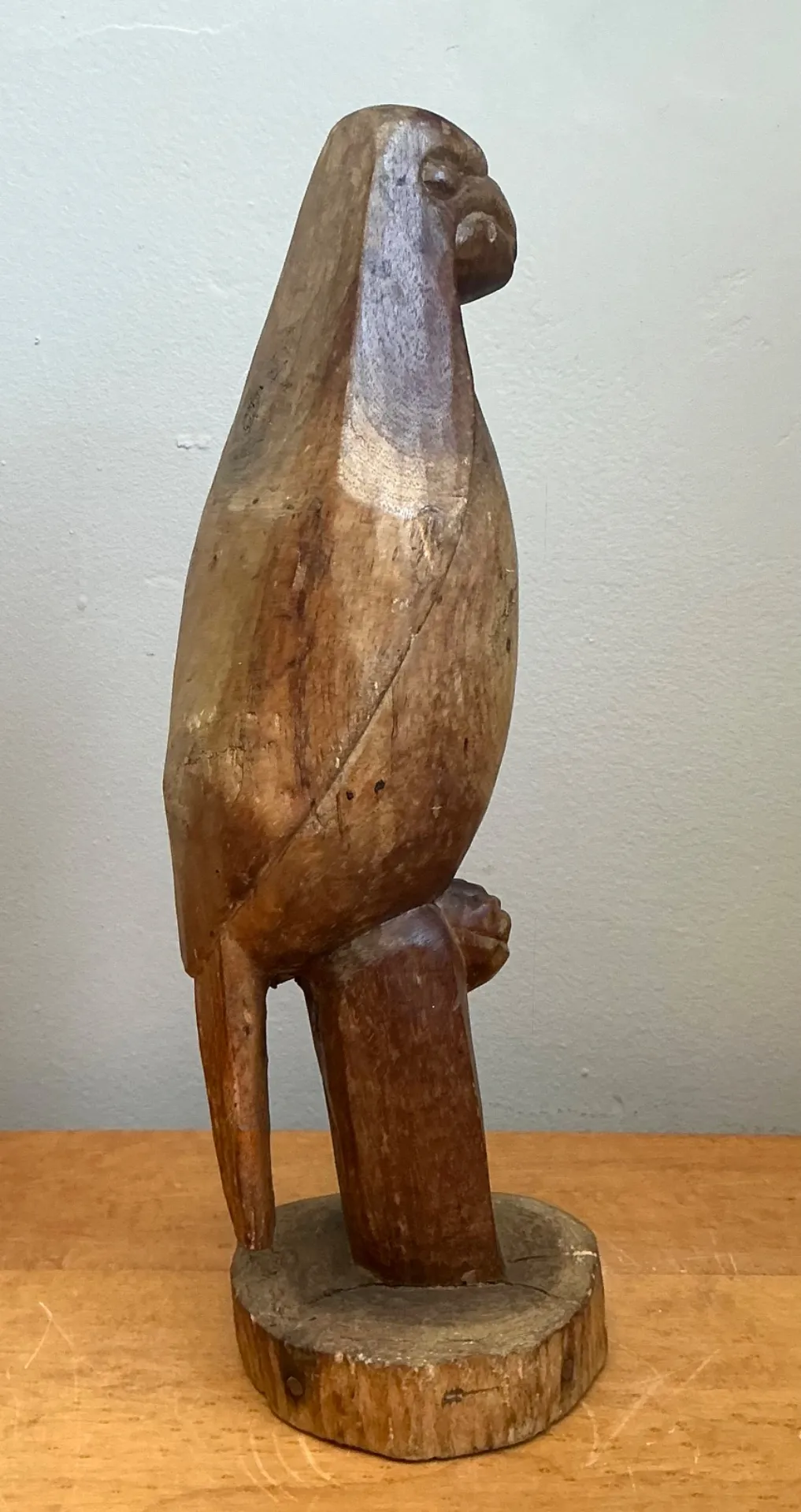 Vintage Carved Wood Bird Sculptures - A Pair — additional photo 8