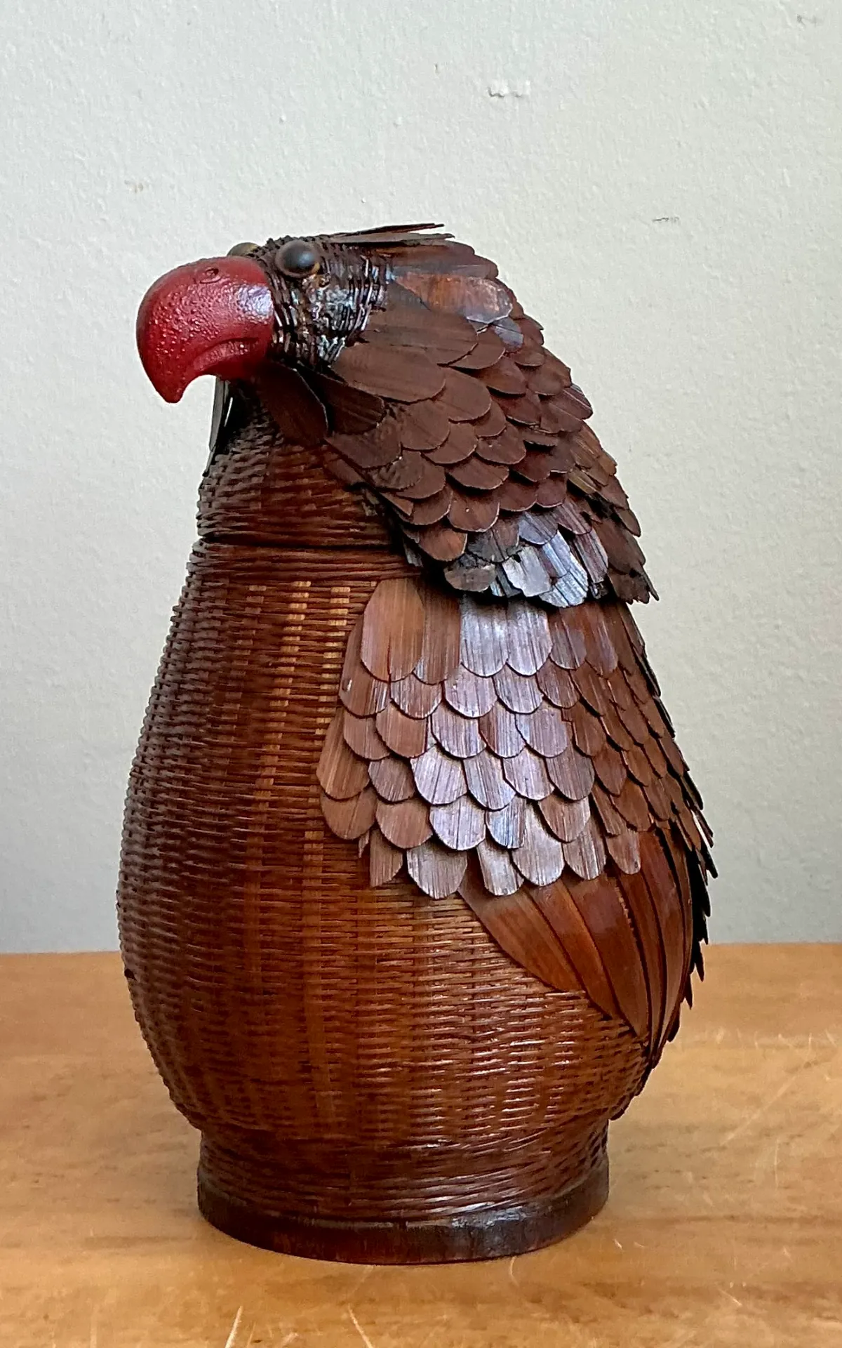 Vintage Shanghai Weave Parrot Basket — additional photo 8