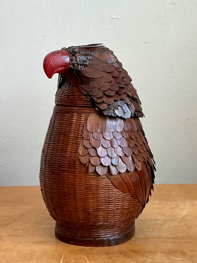 Vintage Shanghai Weave Parrot Basket — additional photo 8