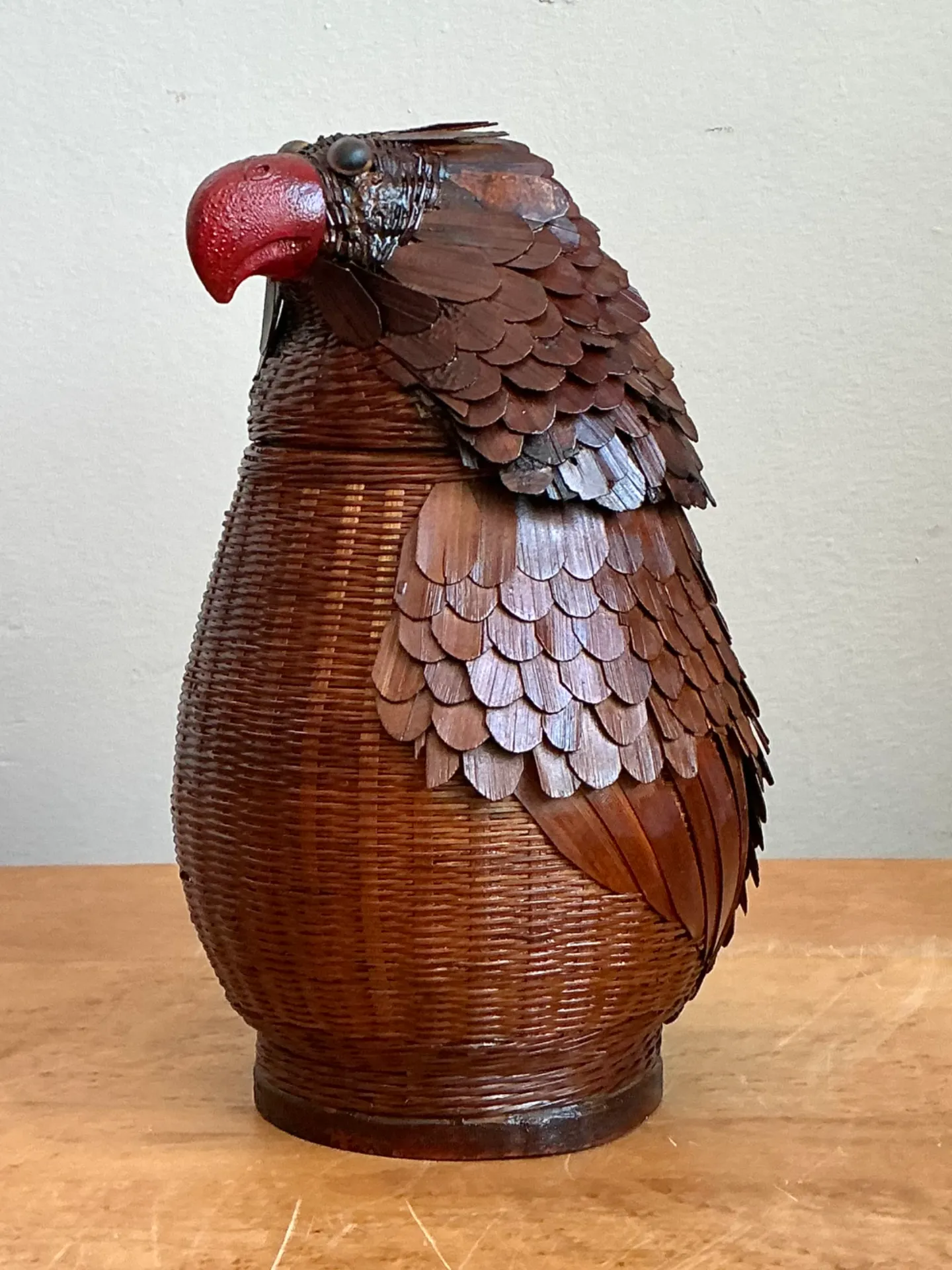 Vintage Shanghai Weave Parrot Basket — additional photo 5