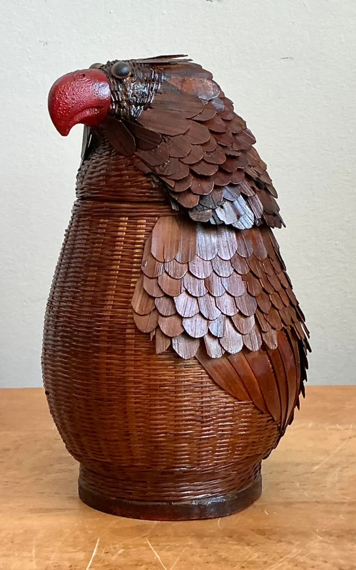 Vintage Shanghai Weave Parrot Basket — additional photo 5
