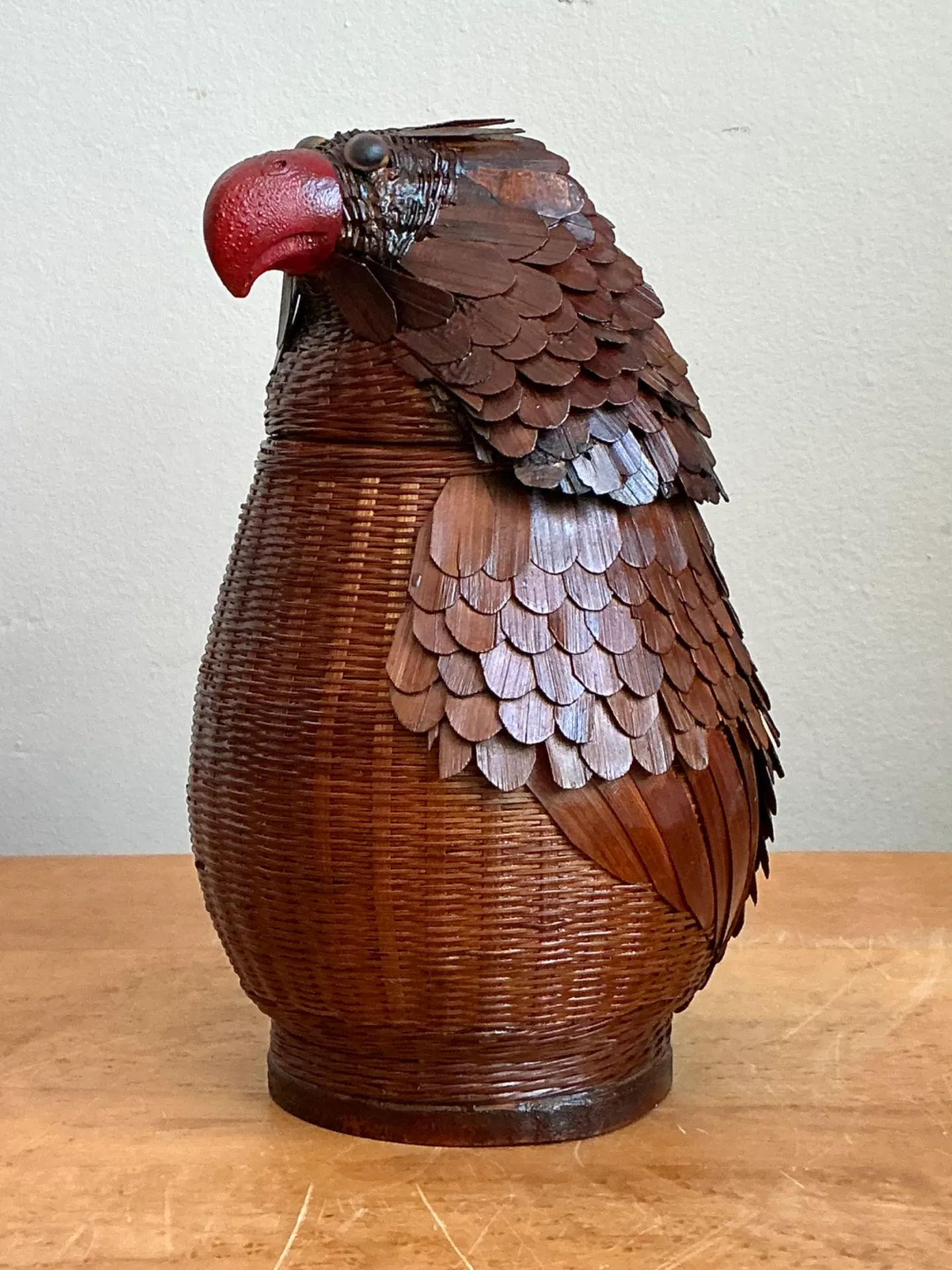 Vintage Shanghai Weave Parrot Basket — additional photo 3