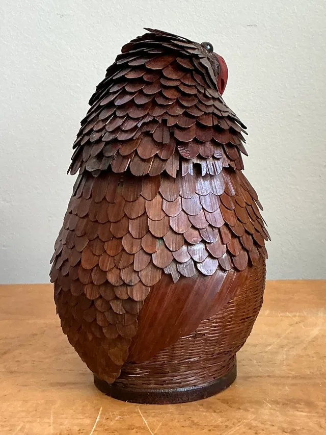 Vintage Shanghai Weave Parrot Basket — additional photo 4
