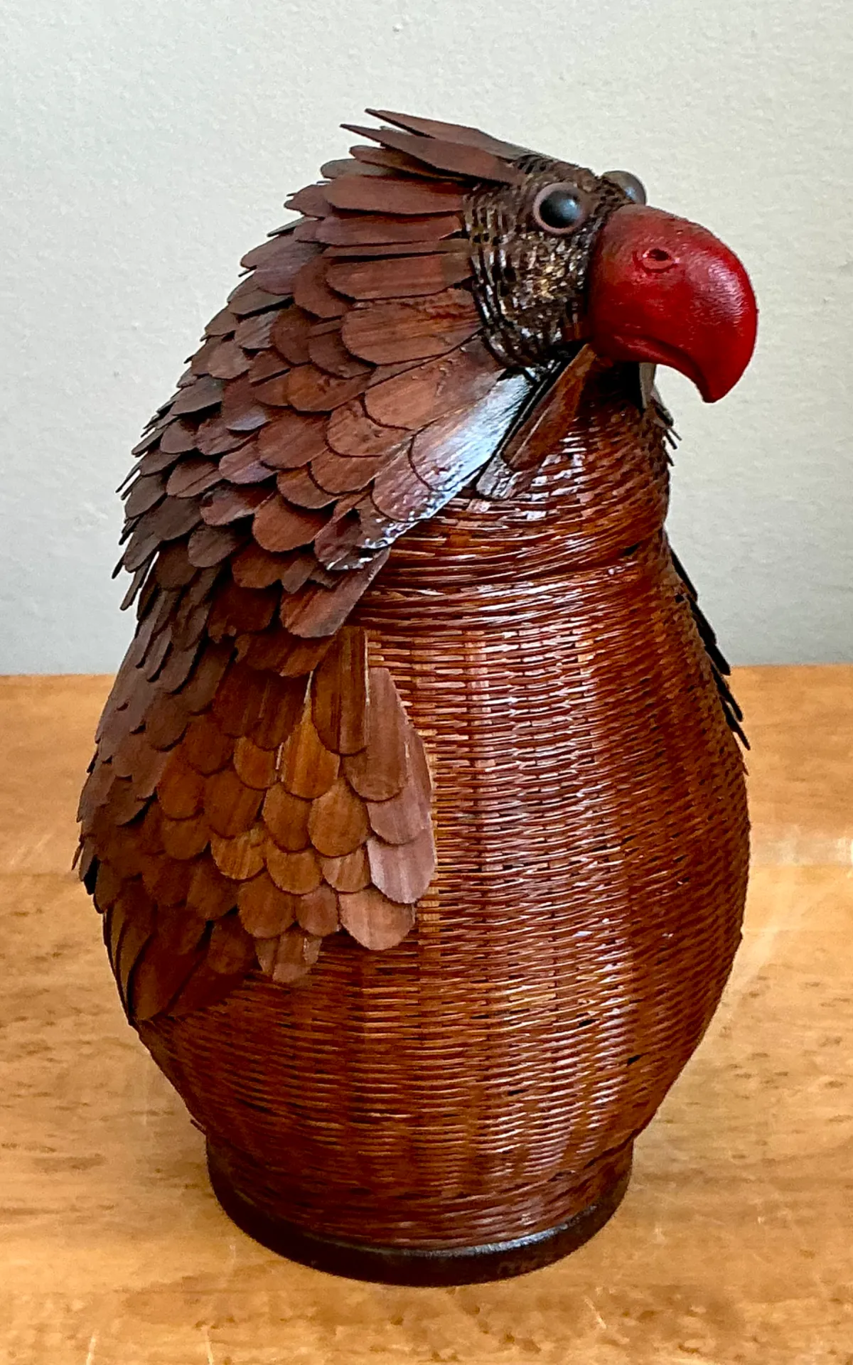 Vintage Shanghai Weave Parrot Basket — additional photo 7