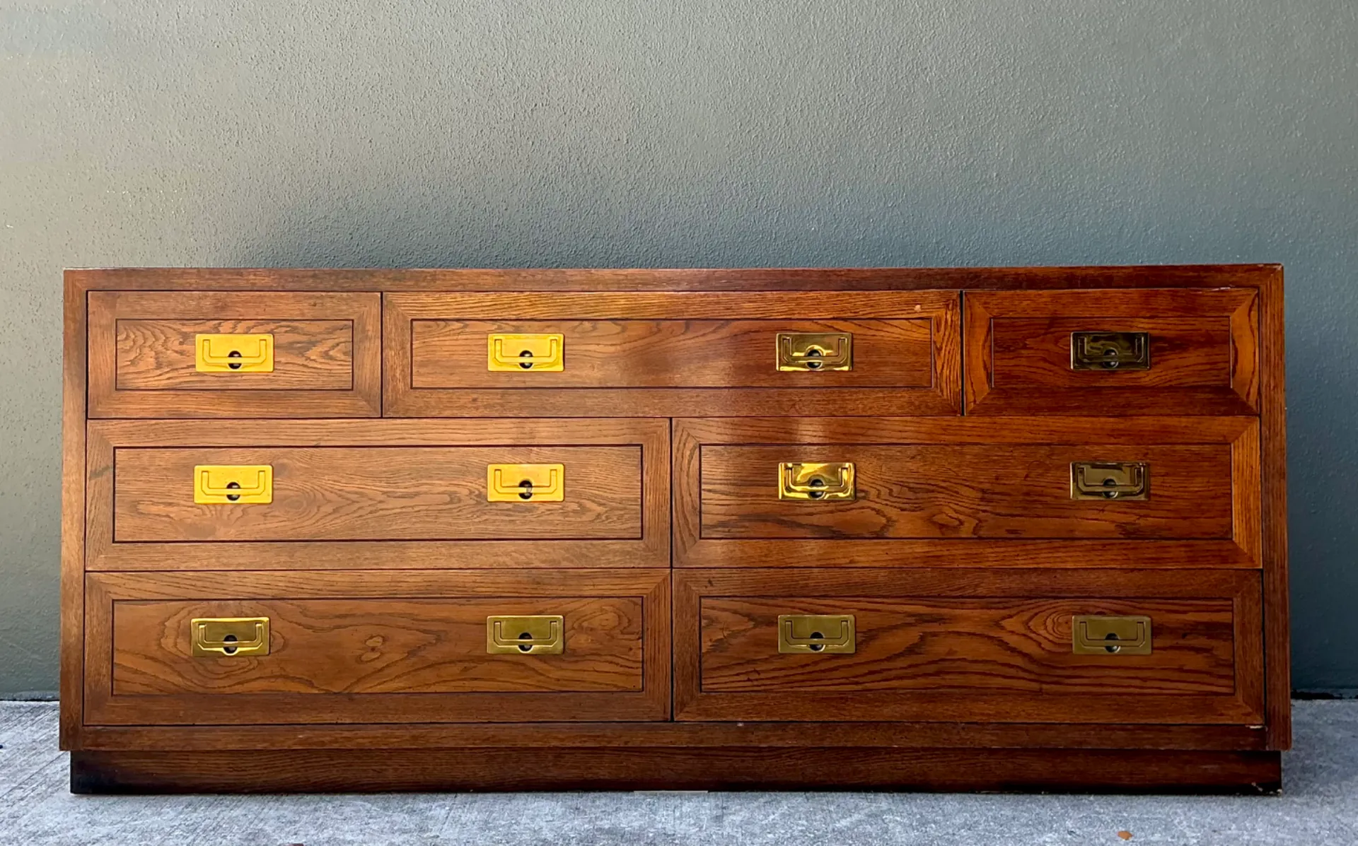 Vintage Henredon Campaign Dresser — additional photo 5