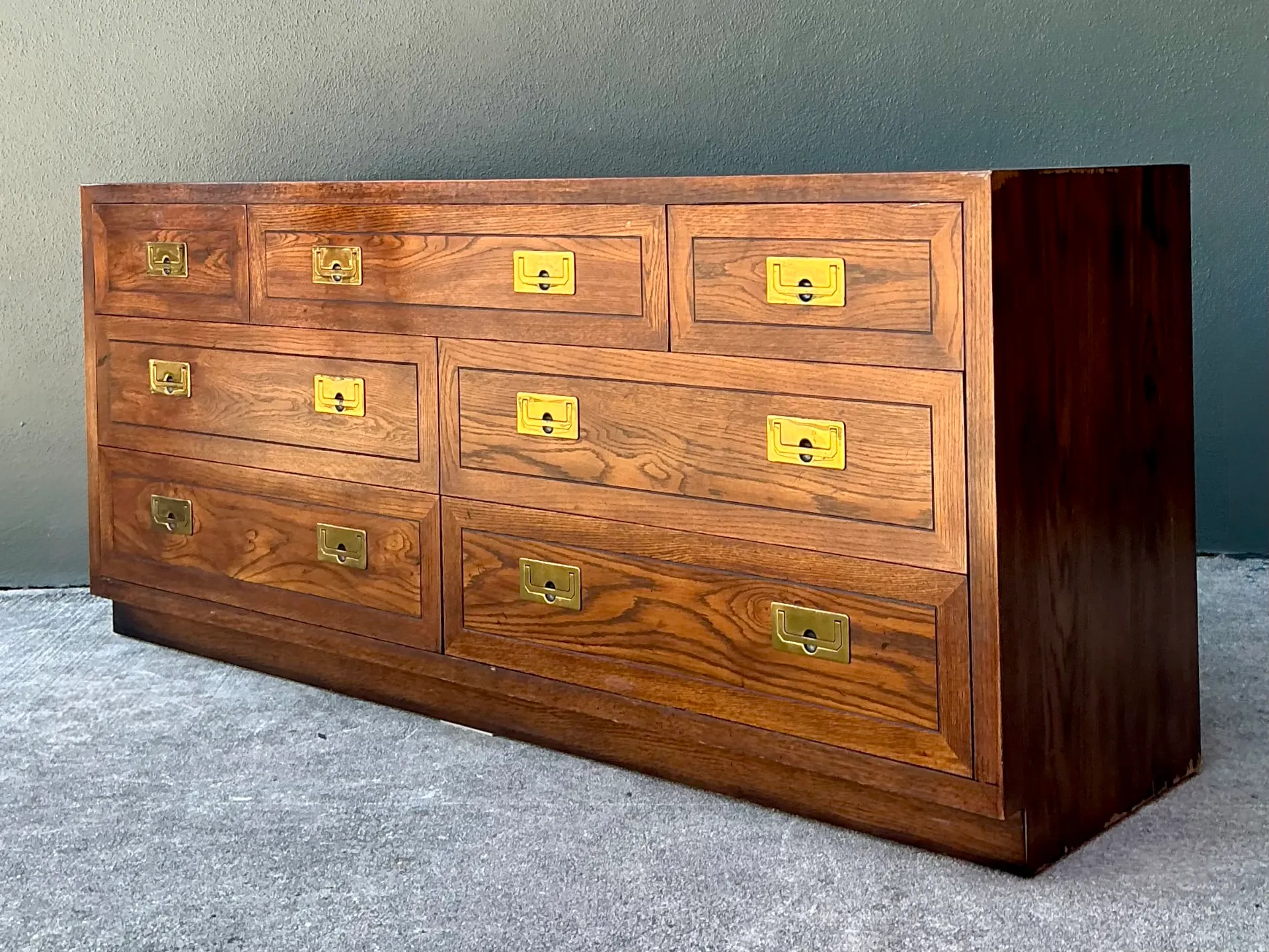 Vintage Henredon Campaign Dresser — additional photo 7