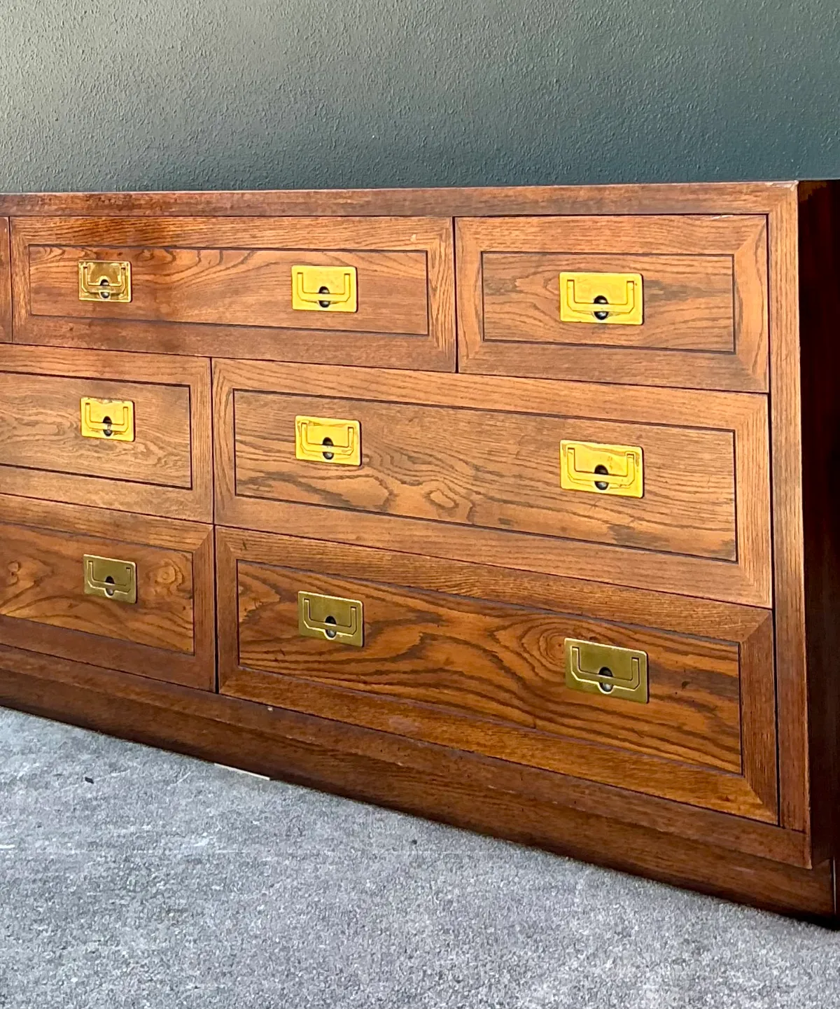 Vintage Henredon Campaign Dresser — additional photo 7