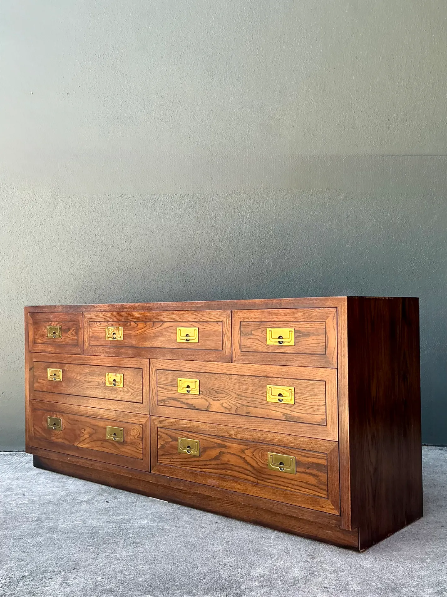 Vintage Henredon Campaign Dresser — additional photo 3
