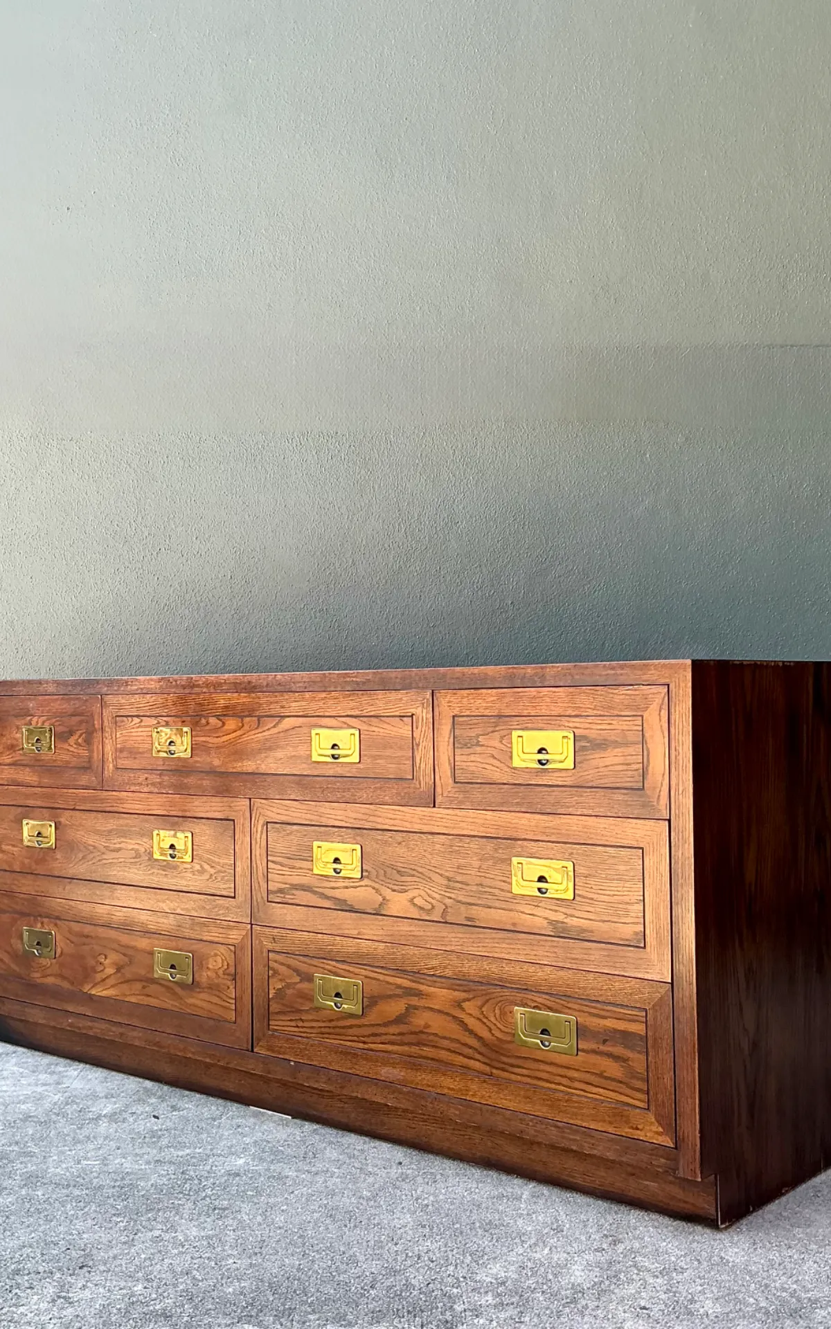 Vintage Henredon Campaign Dresser — additional photo 3