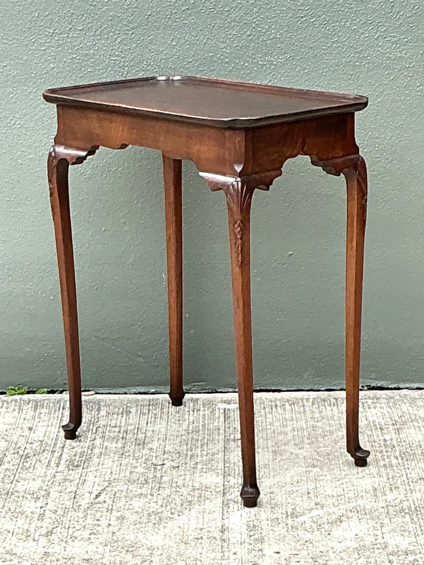 Vintage Queen Anne Tea Table — additional photo 2