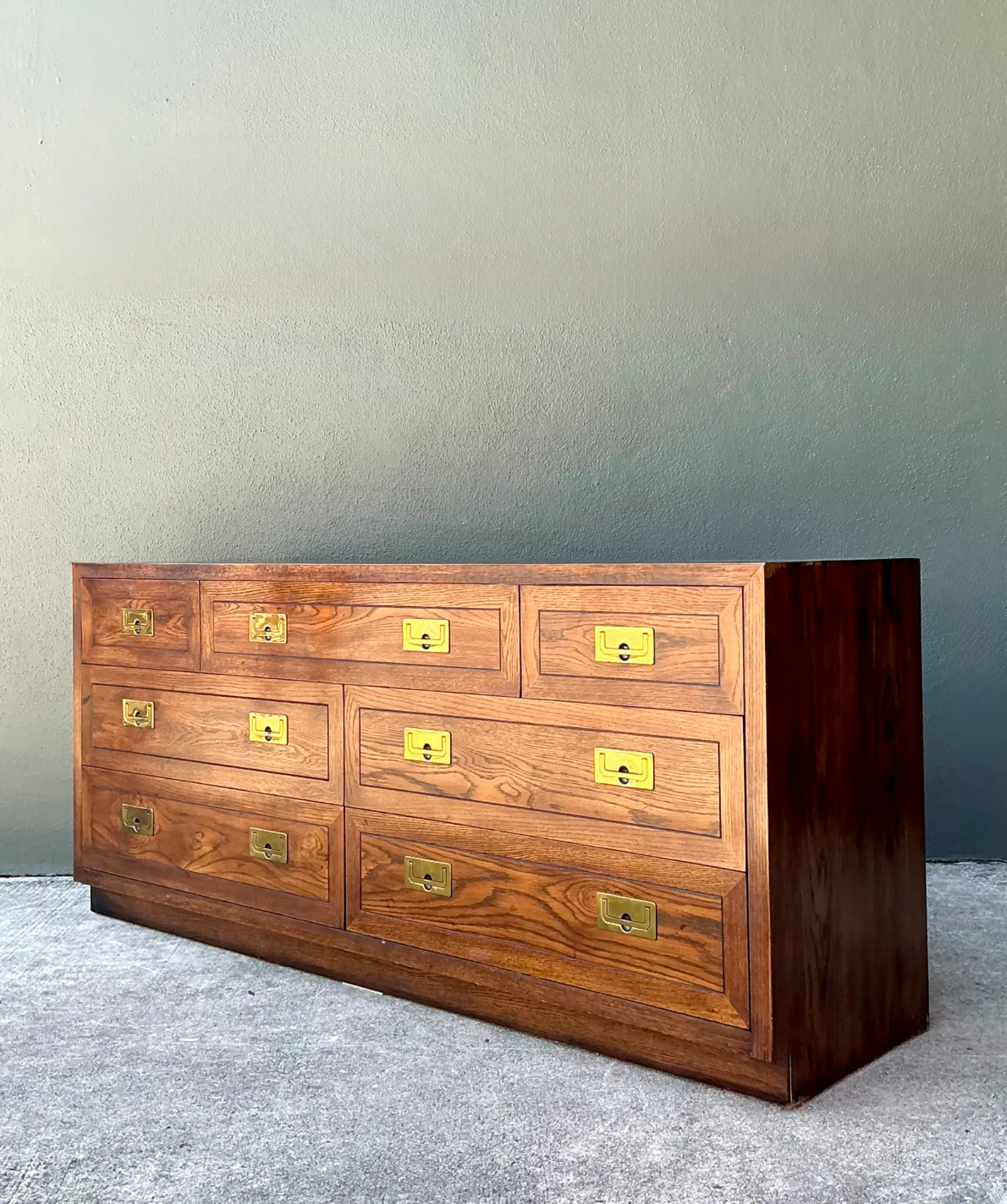 Vintage Henredon Campaign Dresser — additional photo 8