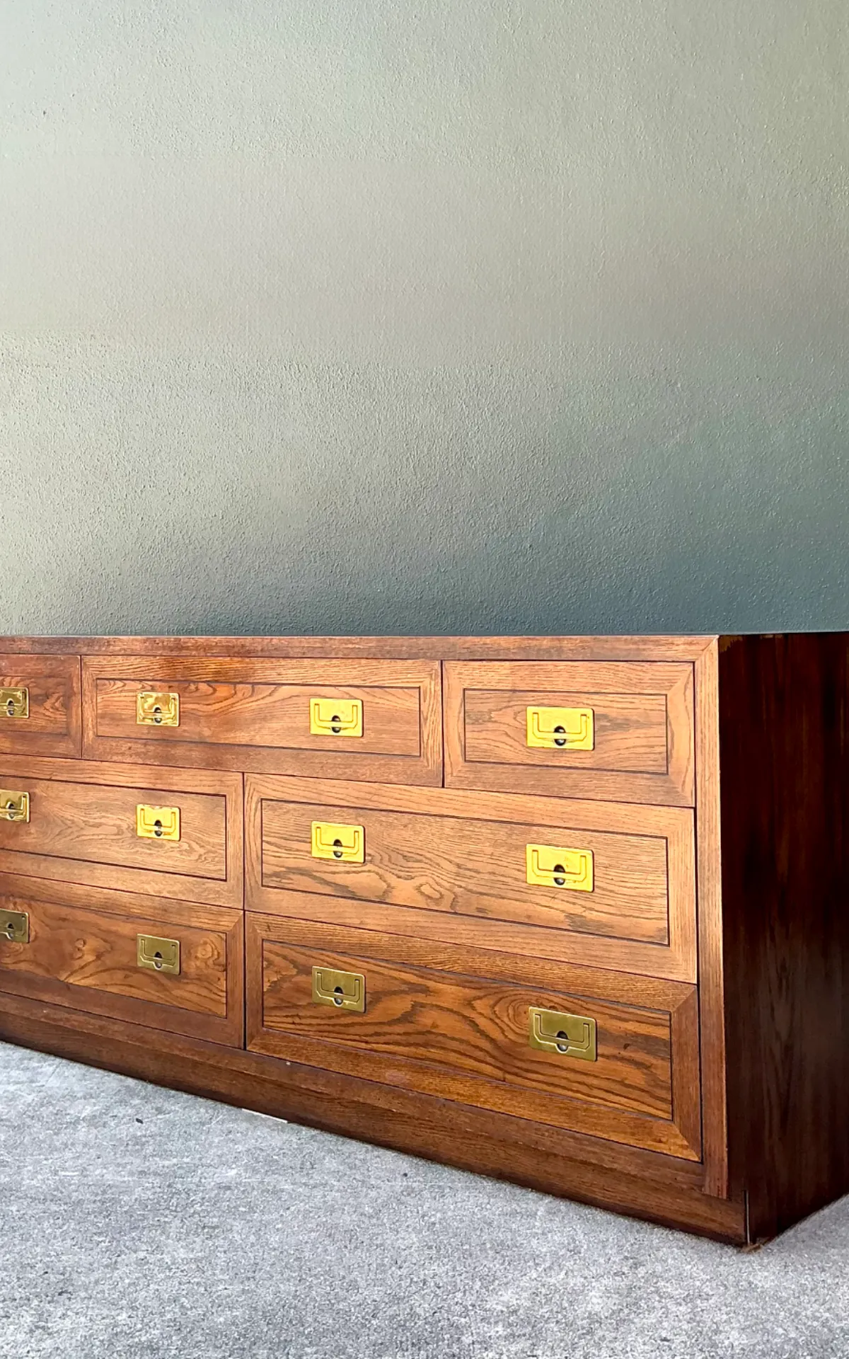 Vintage Henredon Campaign Dresser — additional photo 8