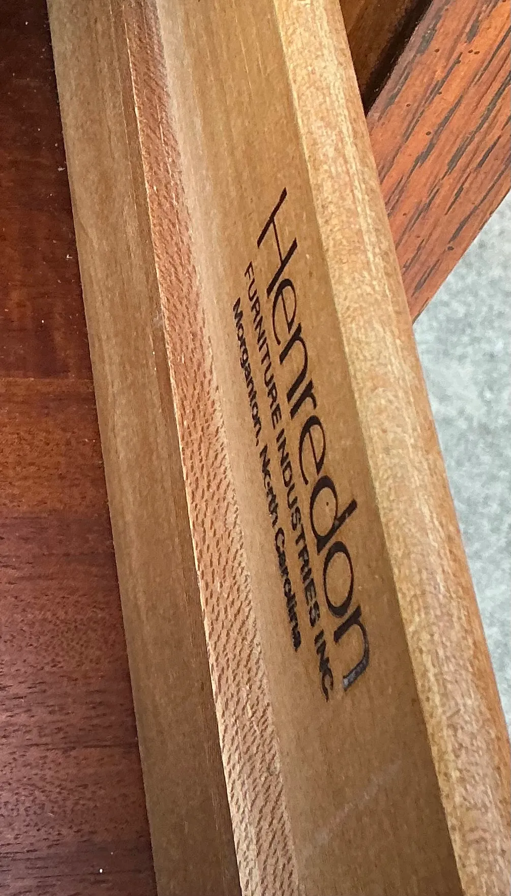 Vintage Henredon Campaign Dresser — additional photo 6