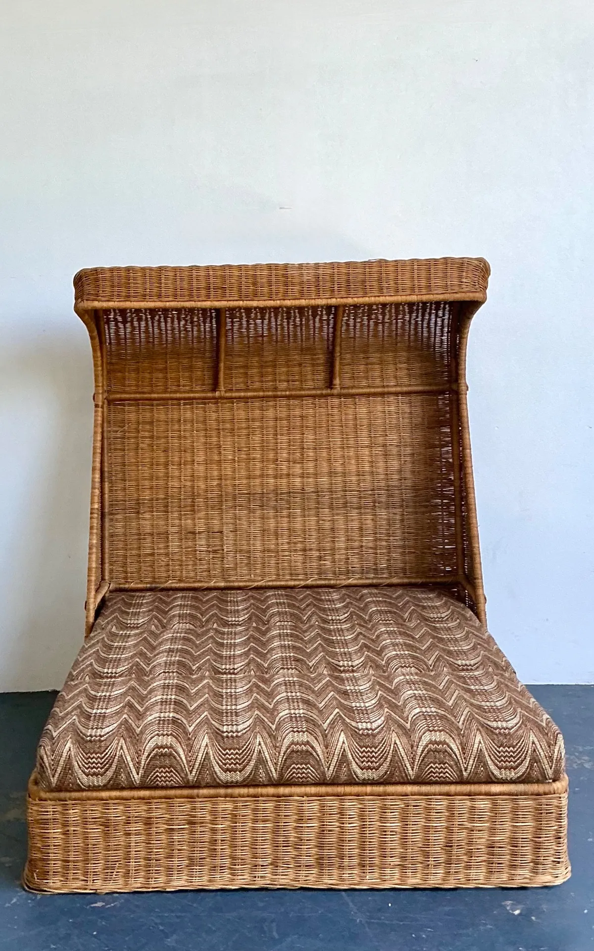 Vintage Rattan Canopy Daybed — additional photo 8