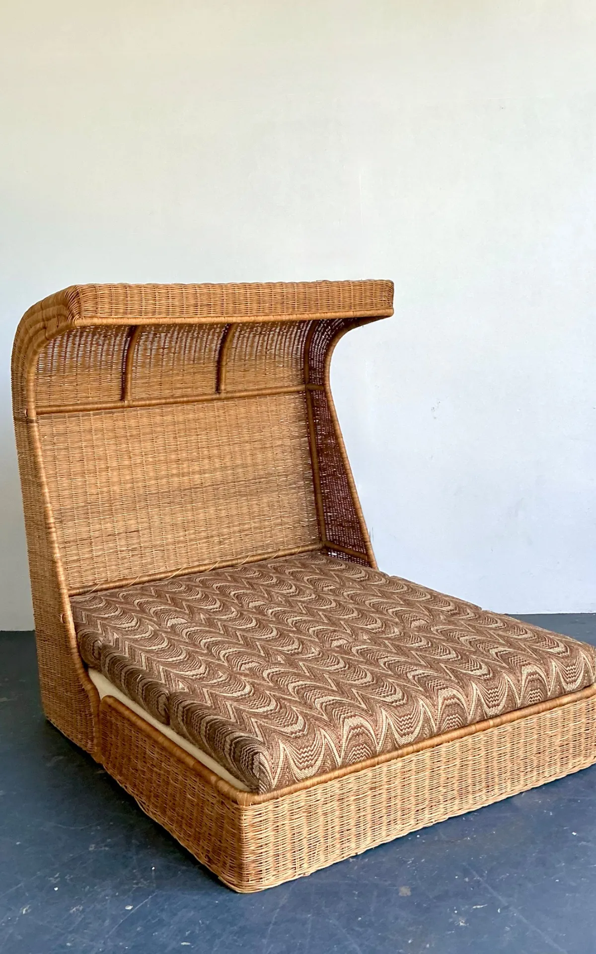 Vintage Rattan Canopy Daybed — additional photo 7