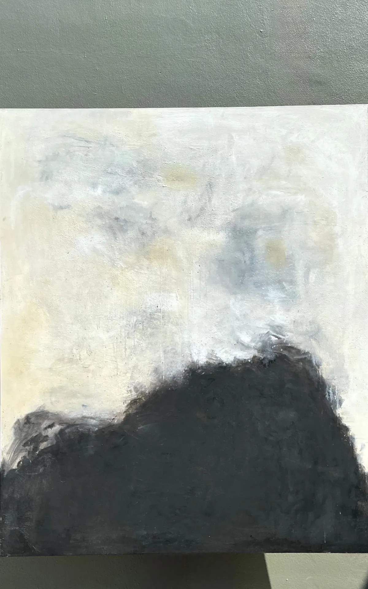 Vintage Monumental Abstract Oil On Canvas  — additional photo 4