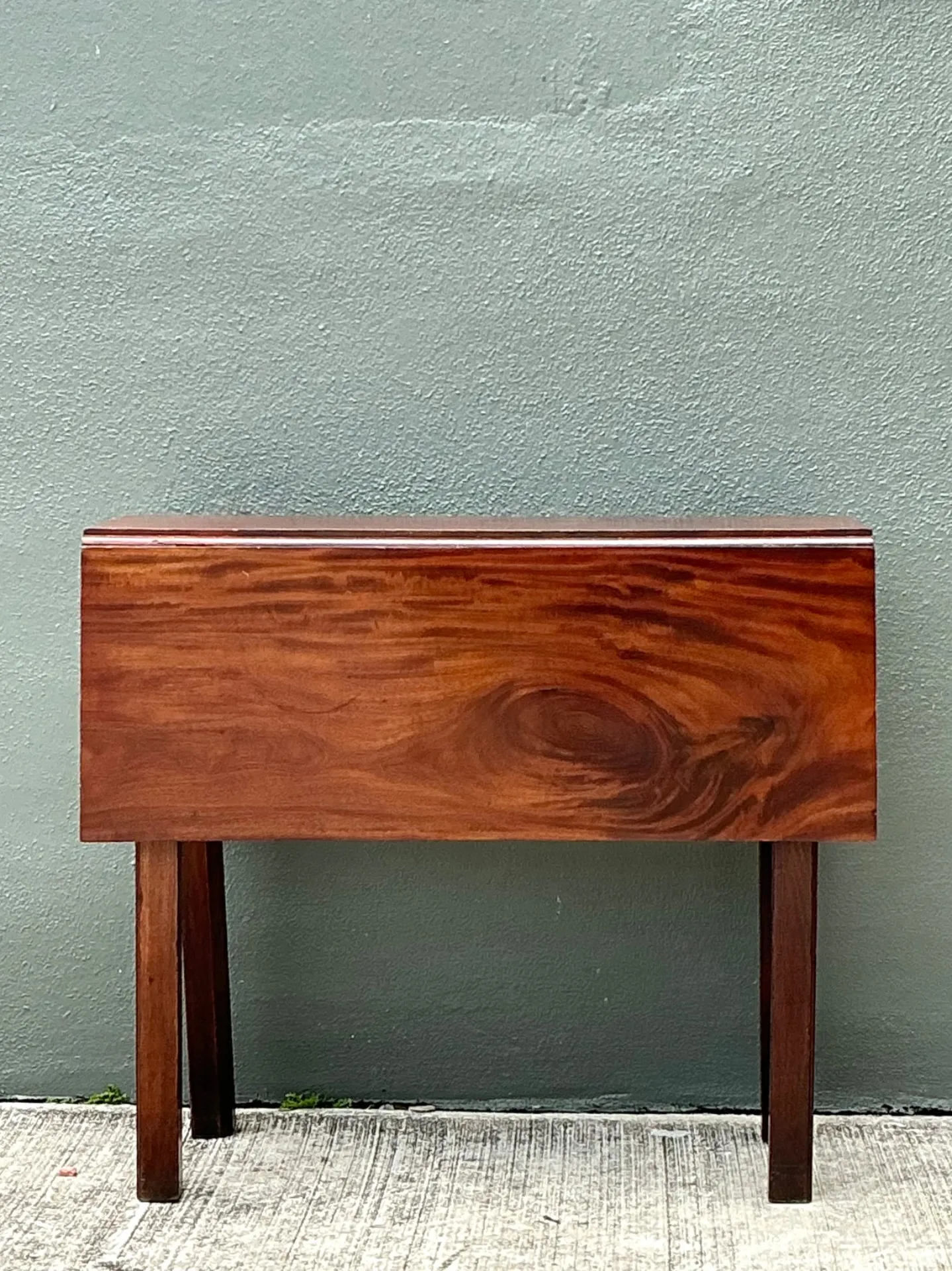 Vintage Mahogany Drop Leaf Table — additional photo 8