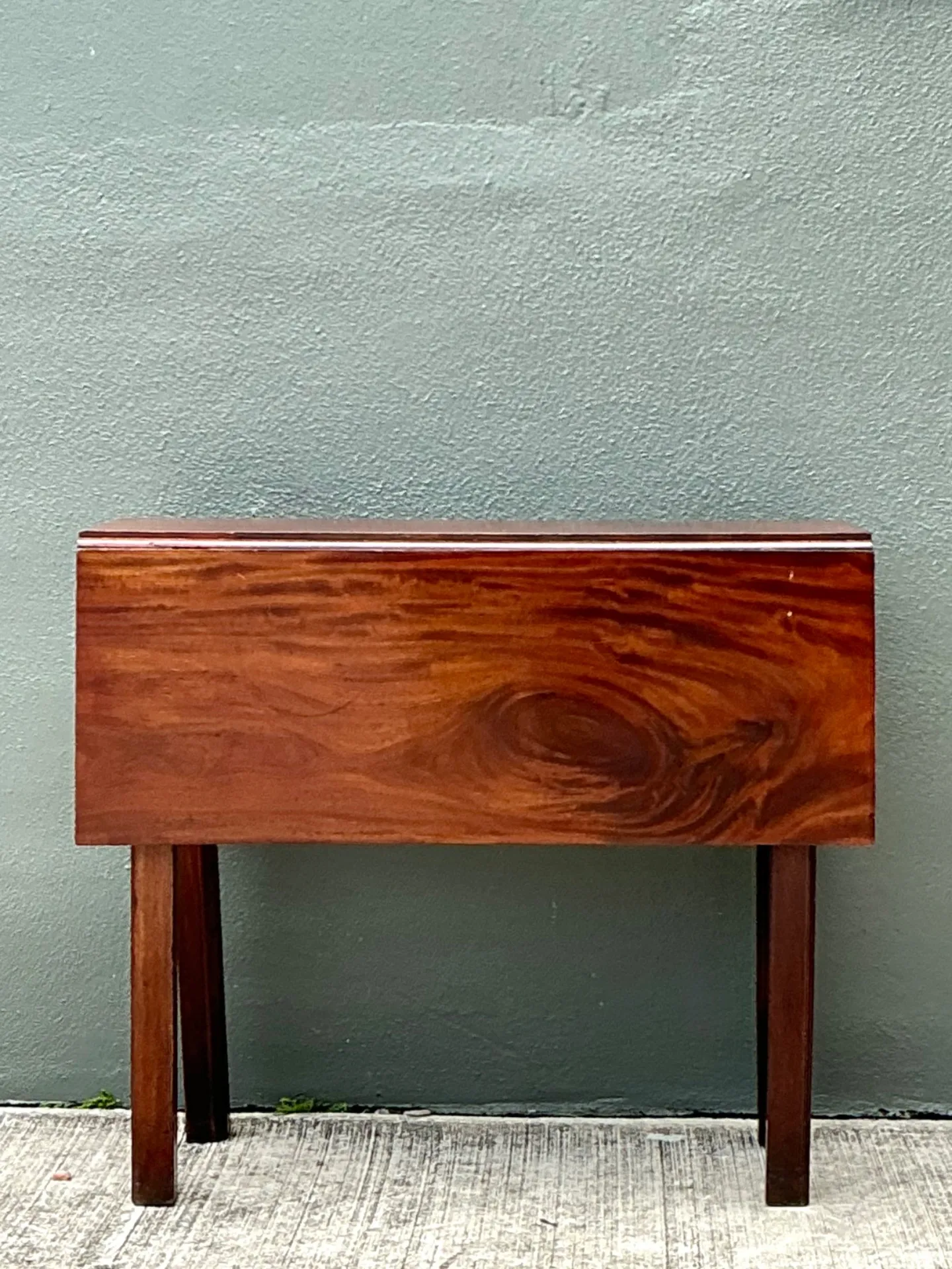 Vintage Mahogany Drop Leaf Table — additional photo 6