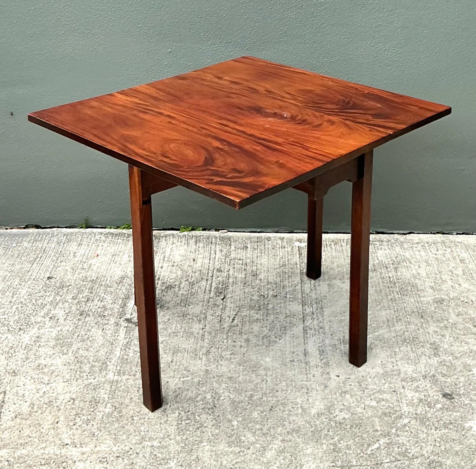 Vintage Mahogany Drop Leaf Table — additional photo 3
