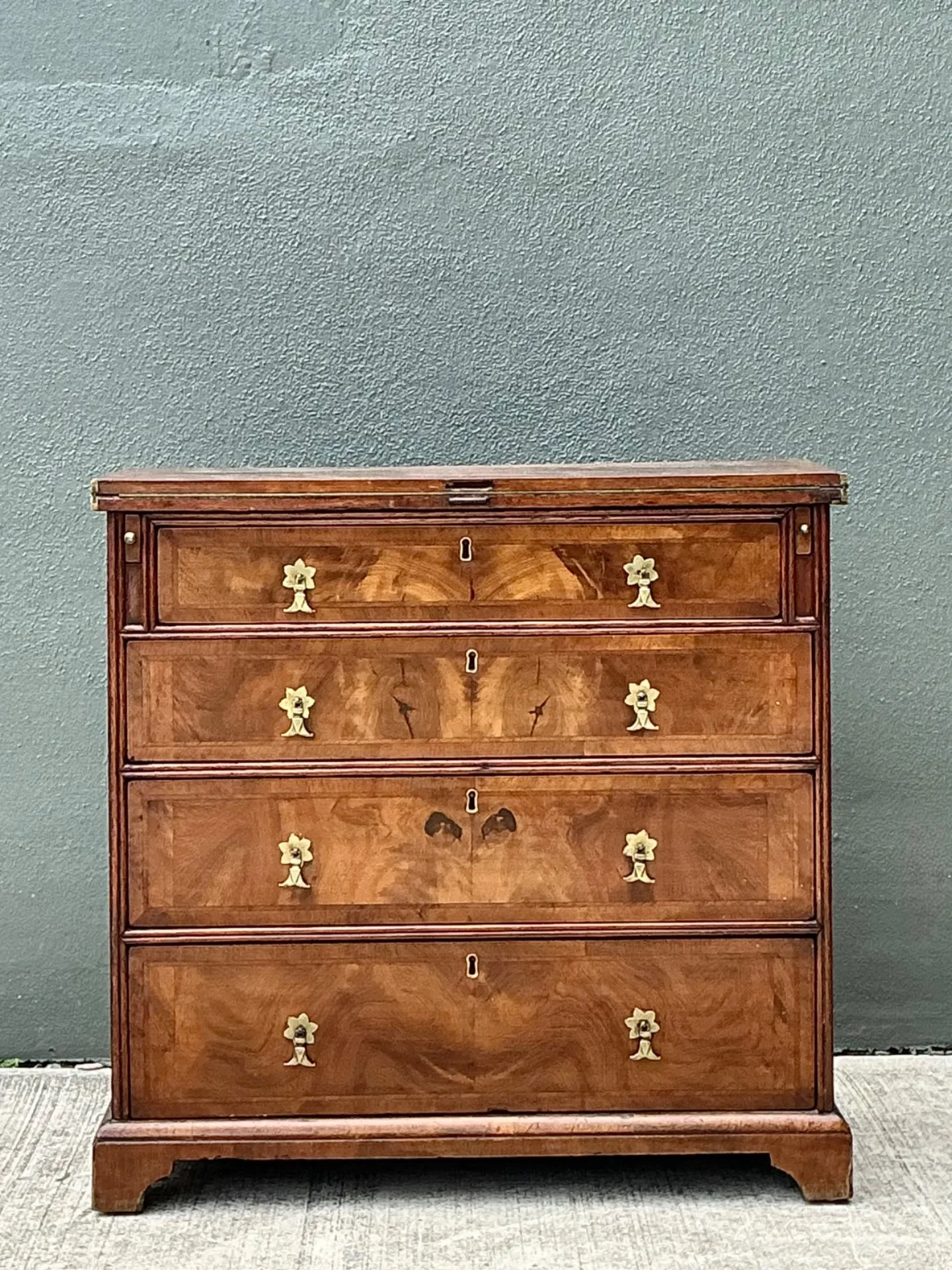 Vintage George 1st Flip Top Bachelors Chest — additional photo 8