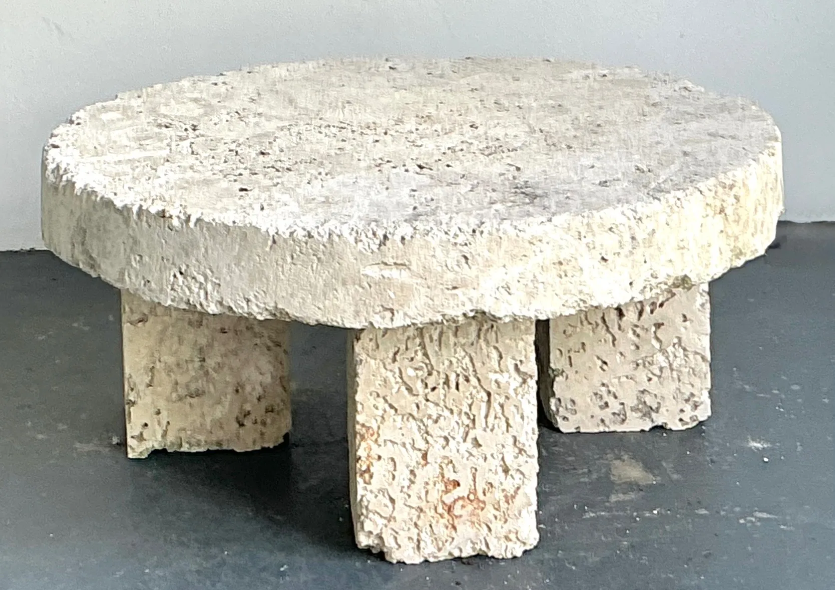 Vintage Organic Form Coquina Coffee Table — additional photo 7