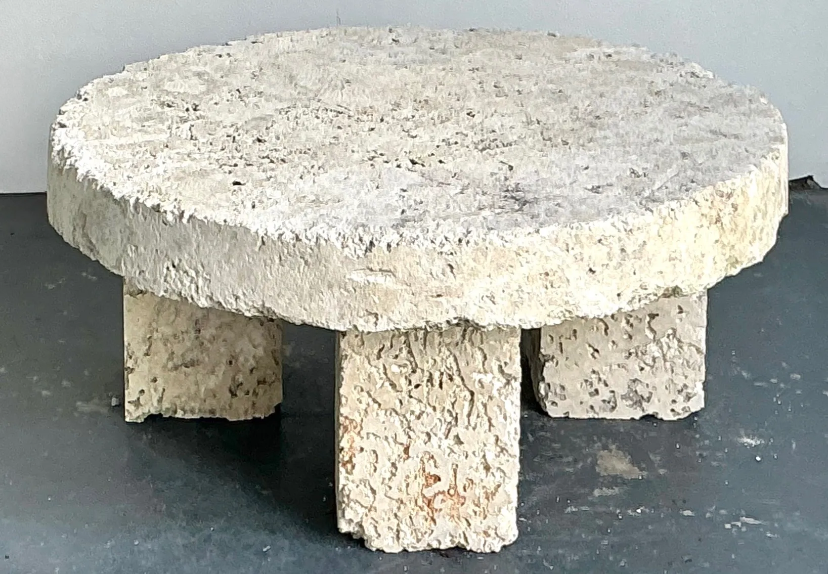 Vintage Organic Form Coquina Coffee Table — additional photo 8