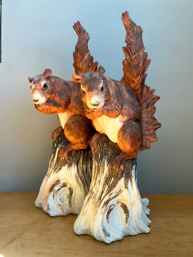Vintage Ceramic Woodland Squirrel Figures — additional photo 8