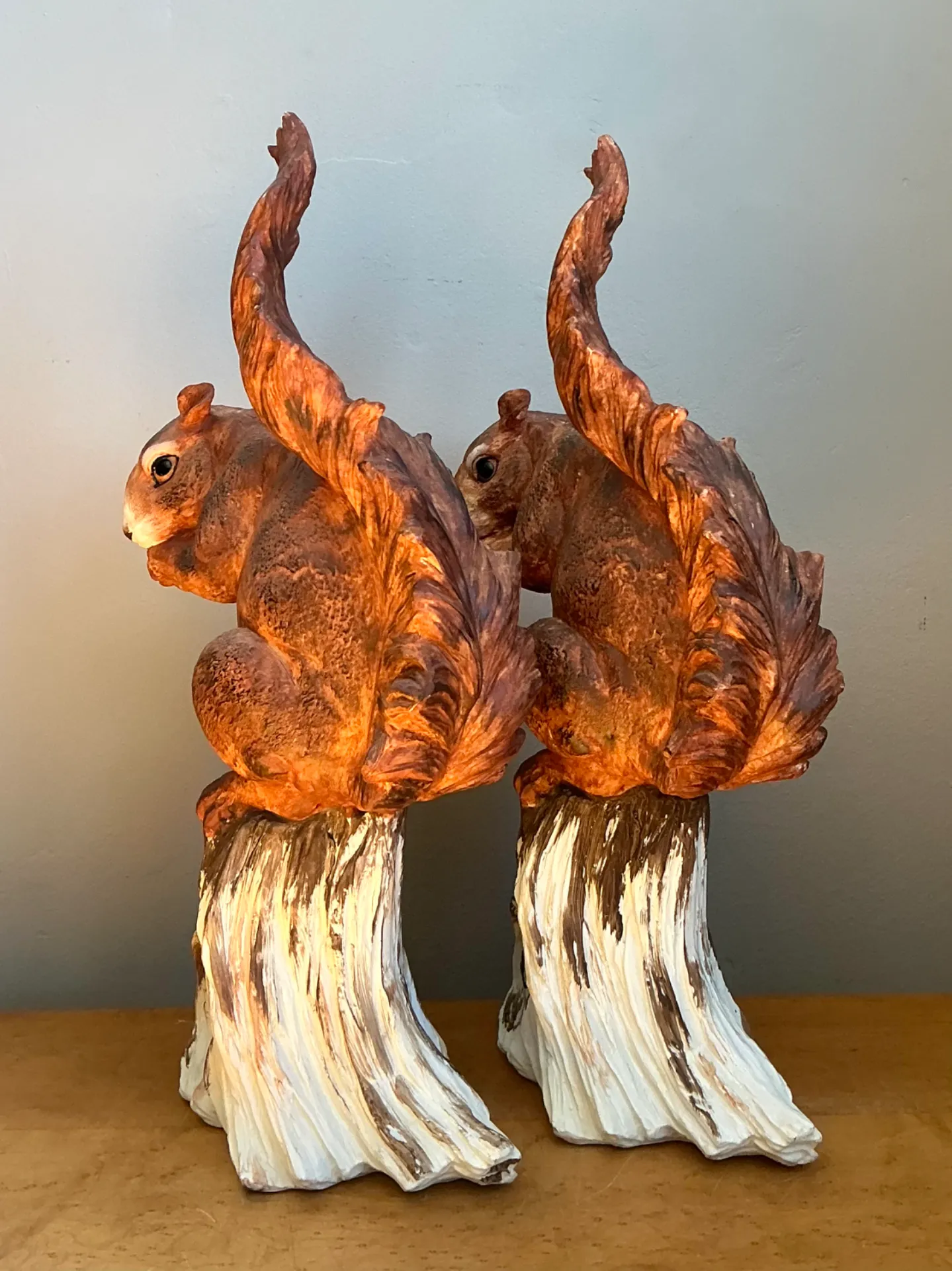 Vintage Ceramic Woodland Squirrel Figures — additional photo 4