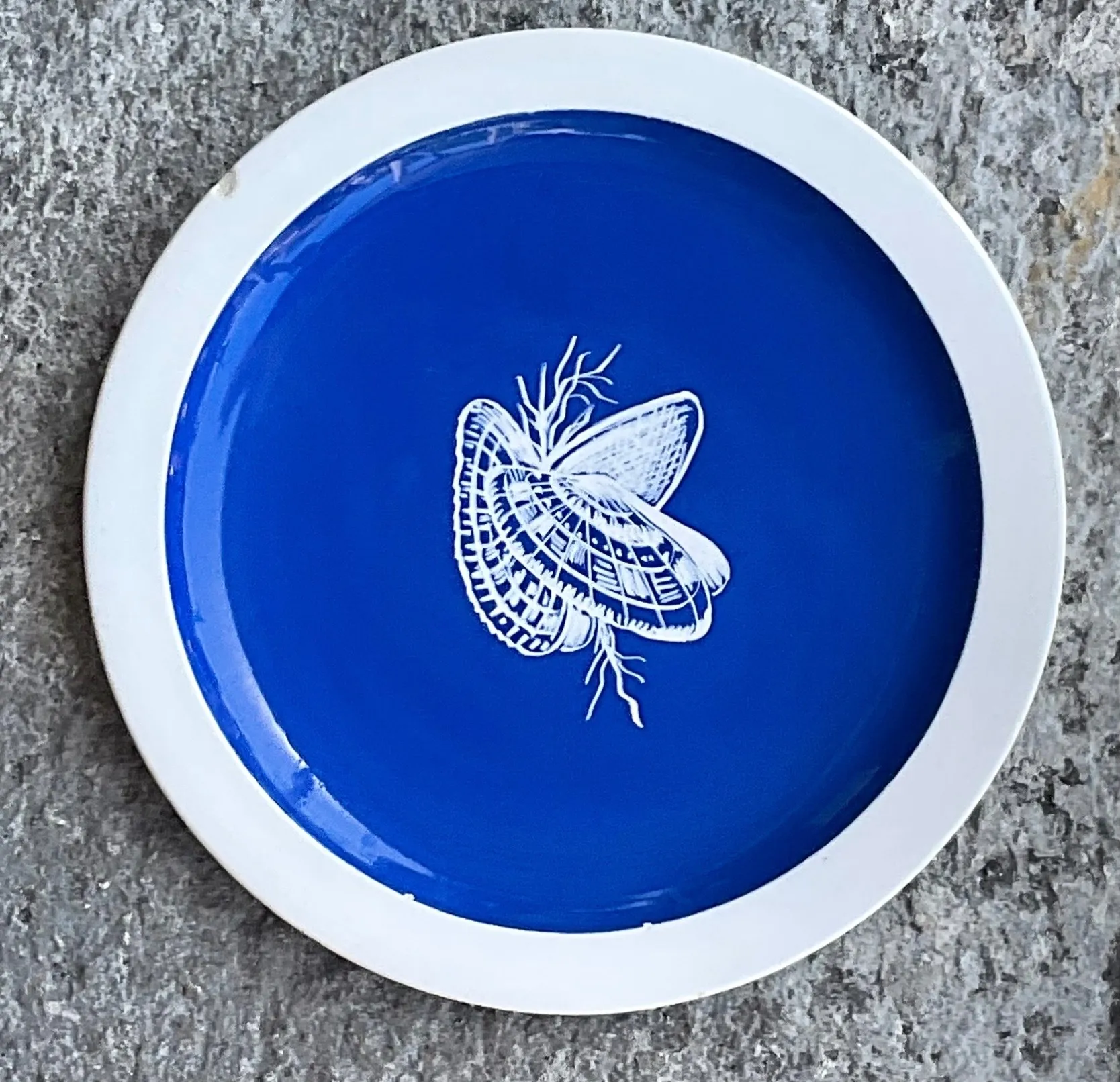 Vintage Coastal Italian Baffanella Luncheon Plates - Set of 12 — additional photo 8