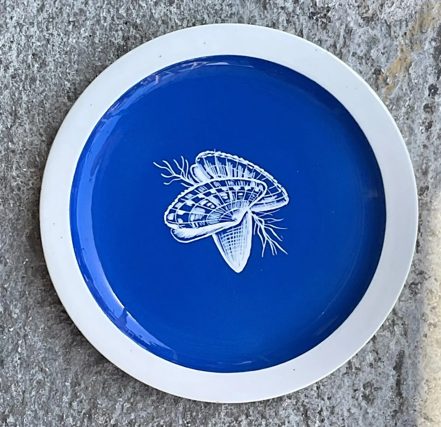 Vintage Coastal Italian Baffanella Luncheon Plates - Set of 12 — additional photo 3