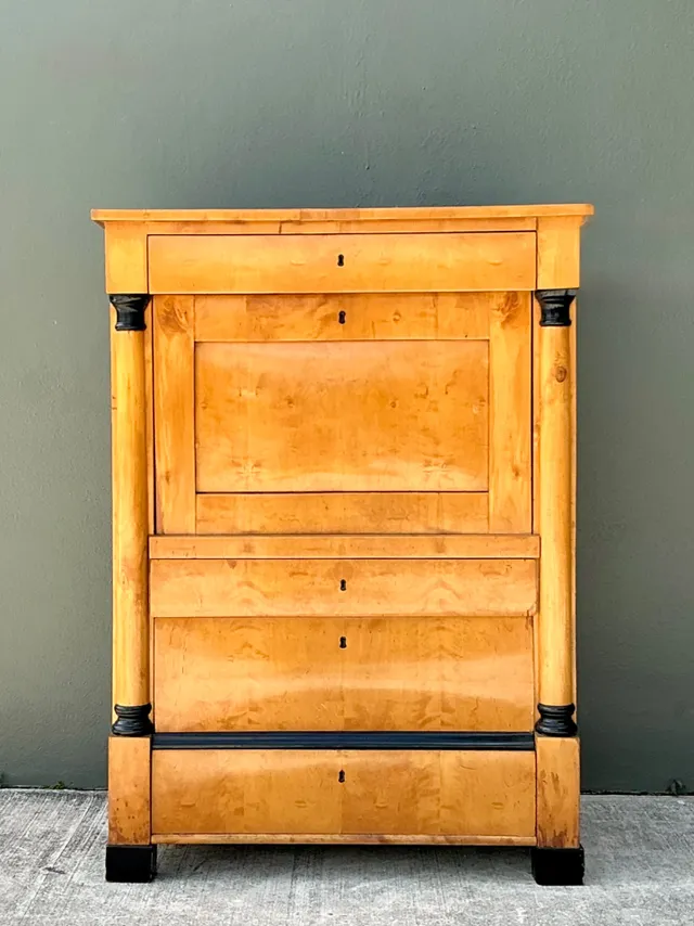 Vintage Biedermeier Secretaire Cabinet — additional photo 5