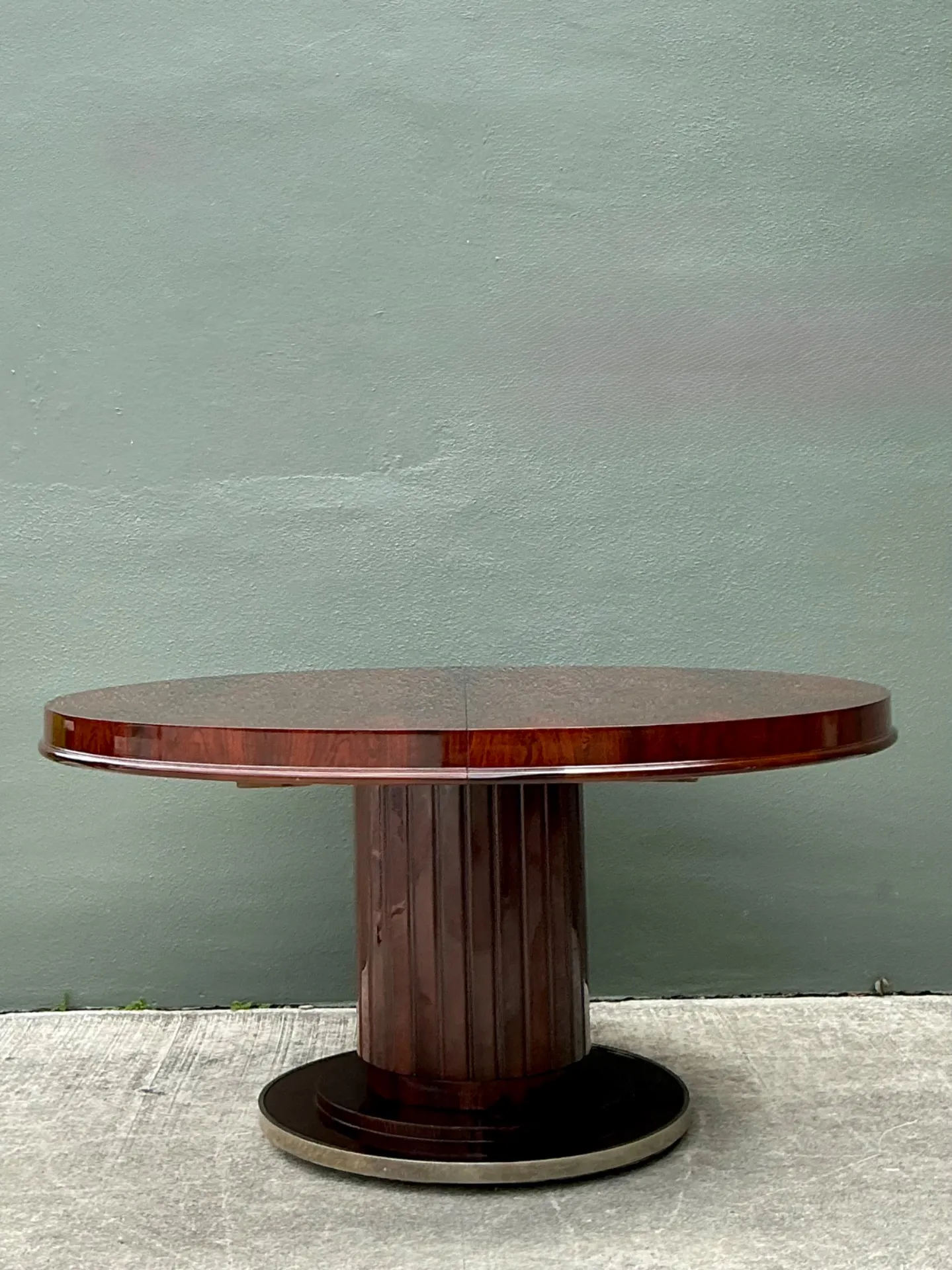 Vintage French Christian Krass Extendable Deco Dining Table — additional photo 2
