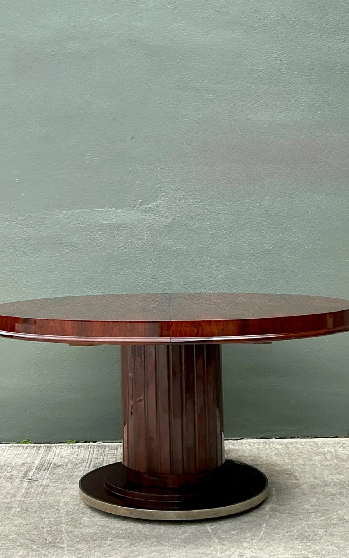 Vintage French Christian Krass Extendable Deco Dining Table — additional photo 2