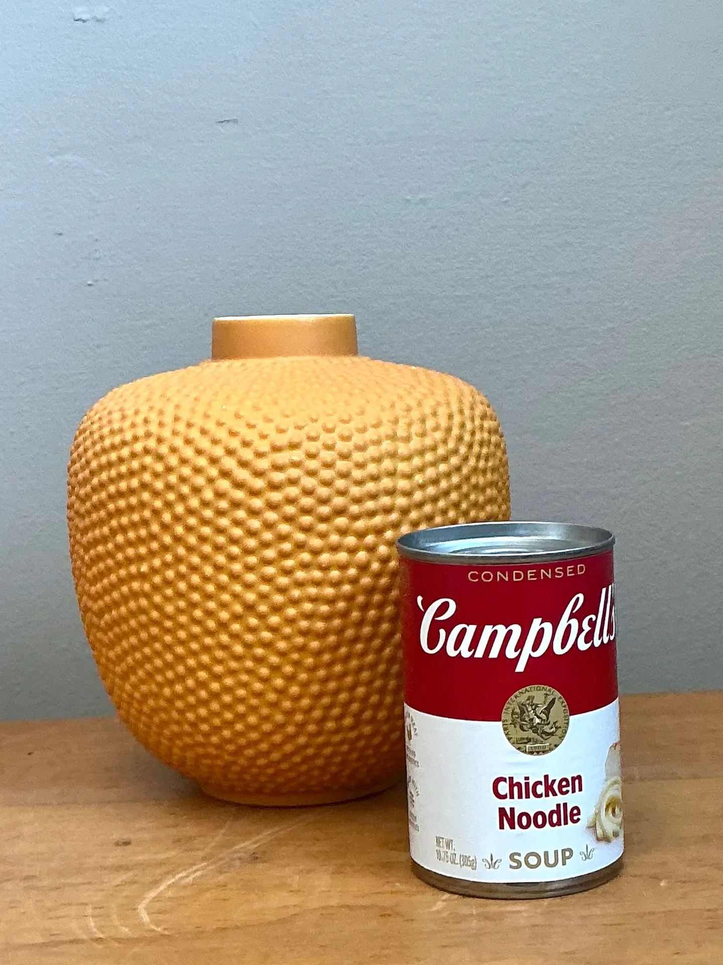 Mid-Century Modern Swiss Orange Ceramic Vase — additional photo 1