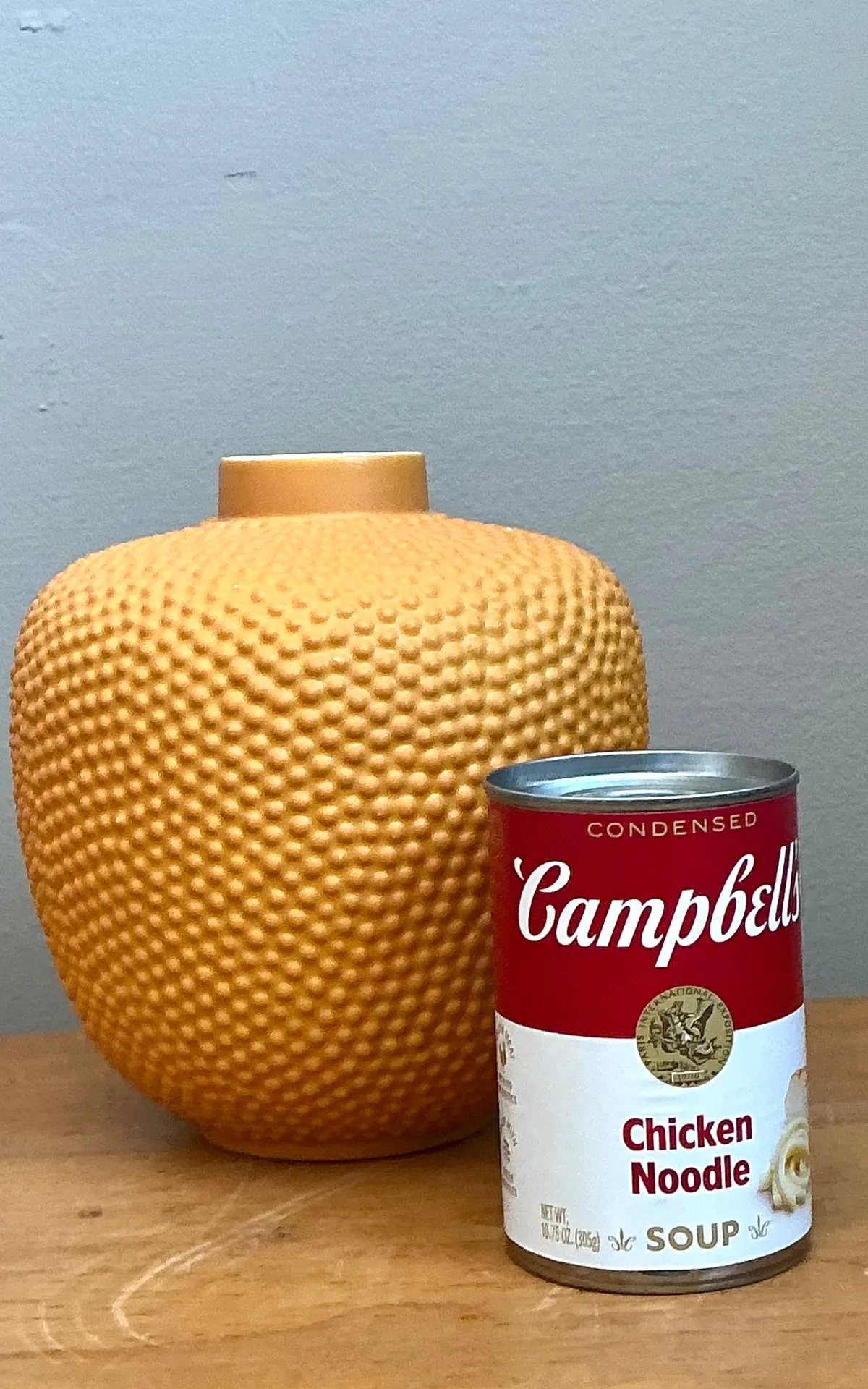 Mid-Century Modern Swiss Orange Ceramic Vase